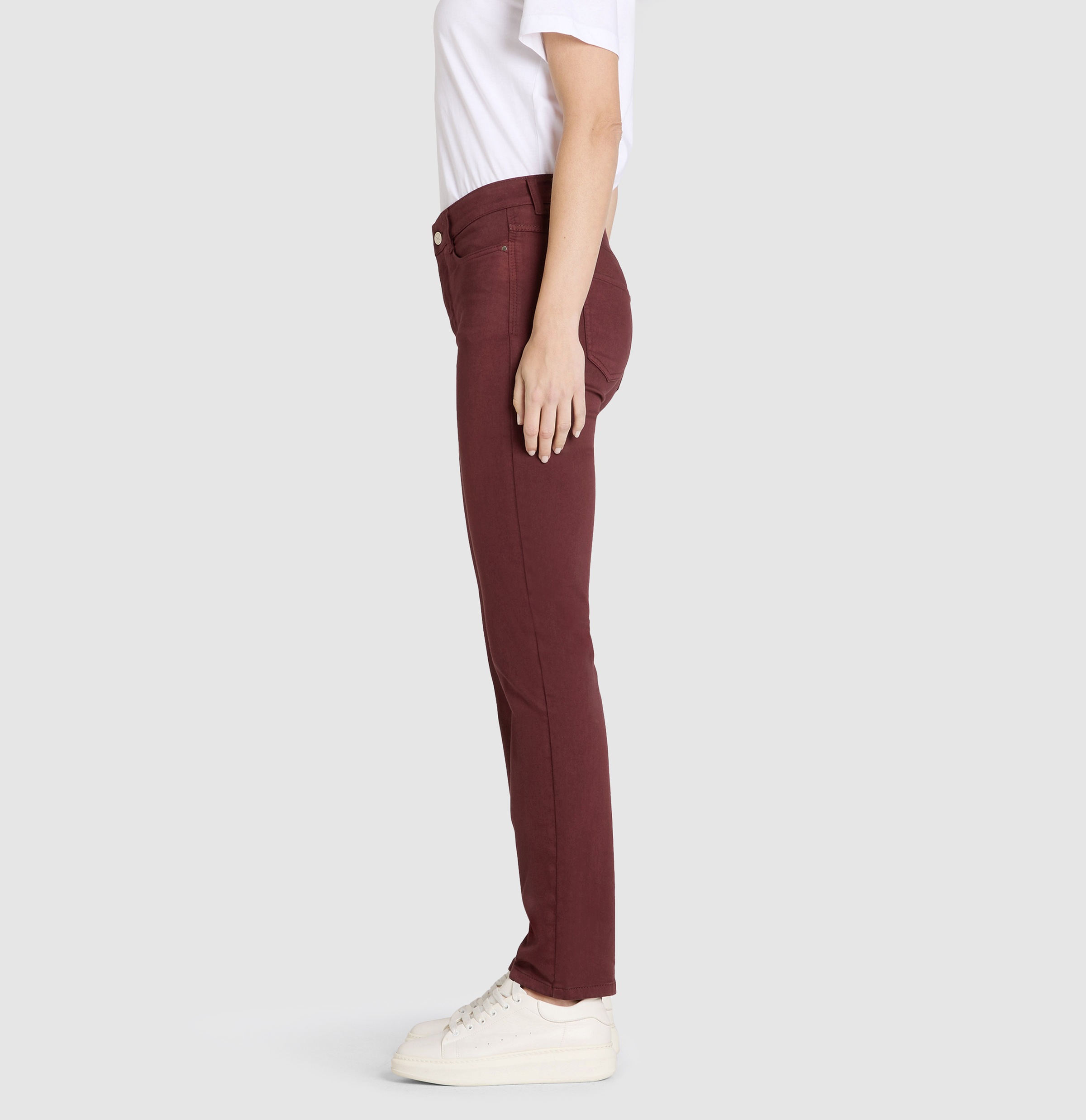 MAC Dream Women's Stretch Jeans Bordeaux 32 2