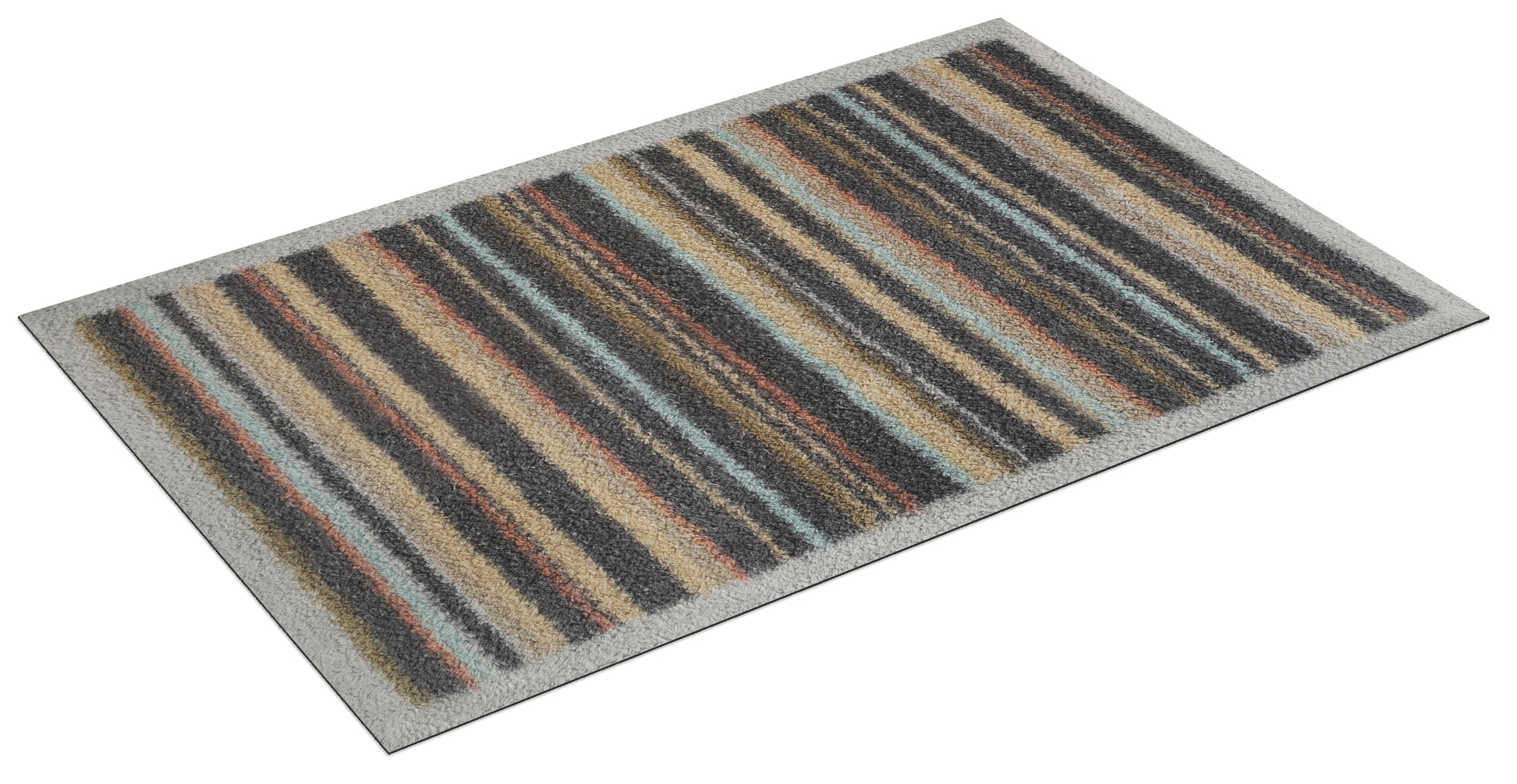 Turtle Mat Fußmatte »Hawthorn Stripe« rechteckig 9 mm Höhe