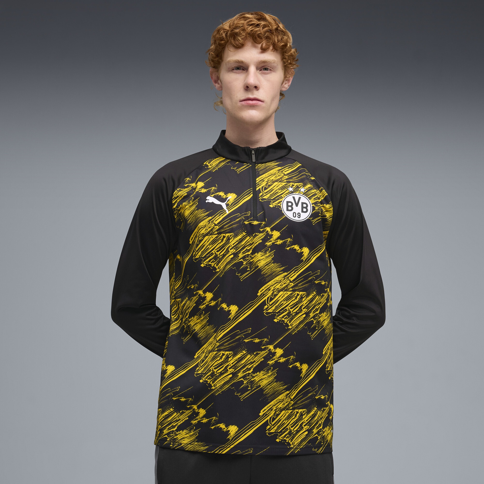 PUMA T-Shirt »Borussia Dortmund Aufwärmoberteil Herren«
