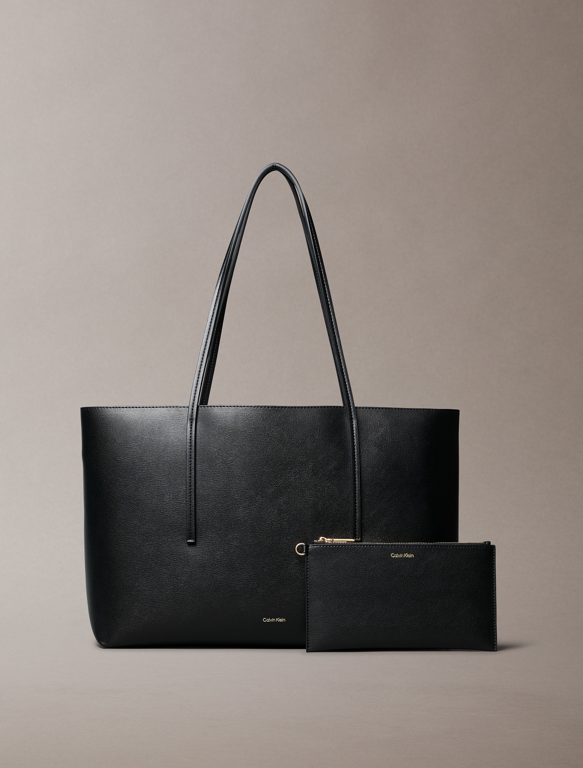 Calvin Klein Henkeltasche "FOIL LOGO TOTE W/POUCH", (2 tlg.), Damen-Schulte günstig online kaufen