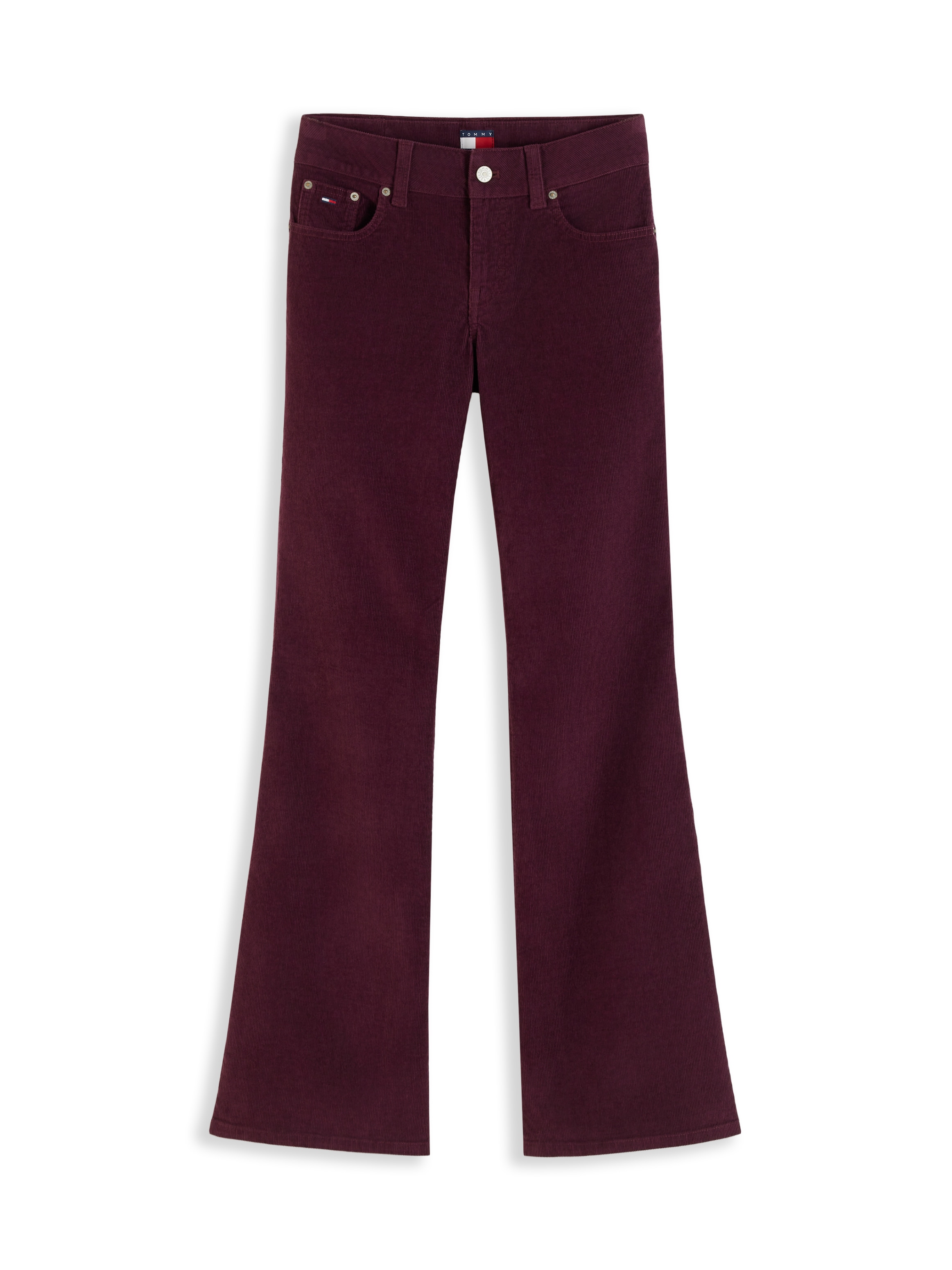 Tommy Jeans Cordhose "TJW LW BOOTCUT CORD PANT" Baumwollmischung, bootcut fit