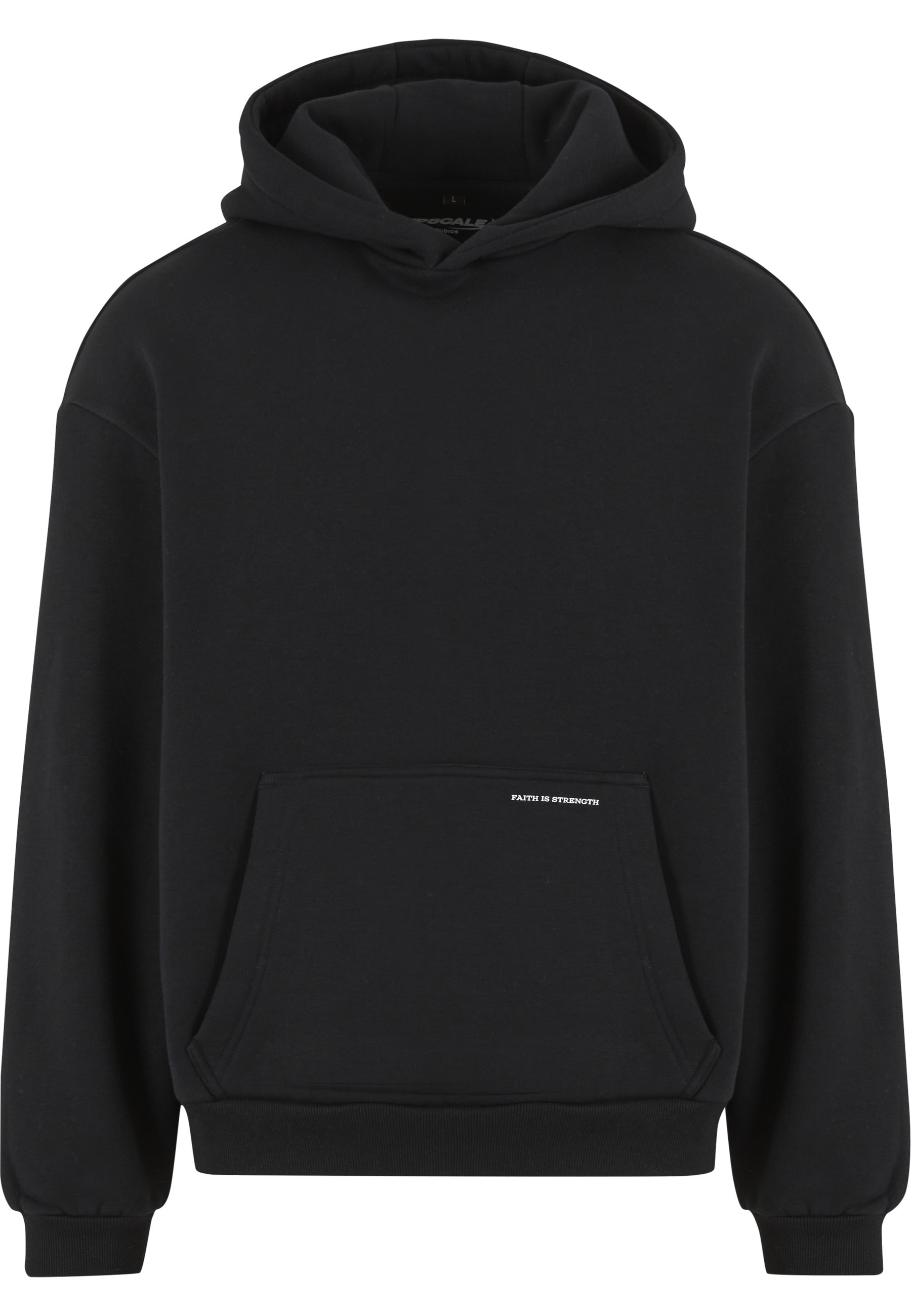 Upscale by Mister Tee Kapuzensweatshirt "Upscale by Mister Tee Faith Is Strength Fluffy Hoody", 1 Stk.