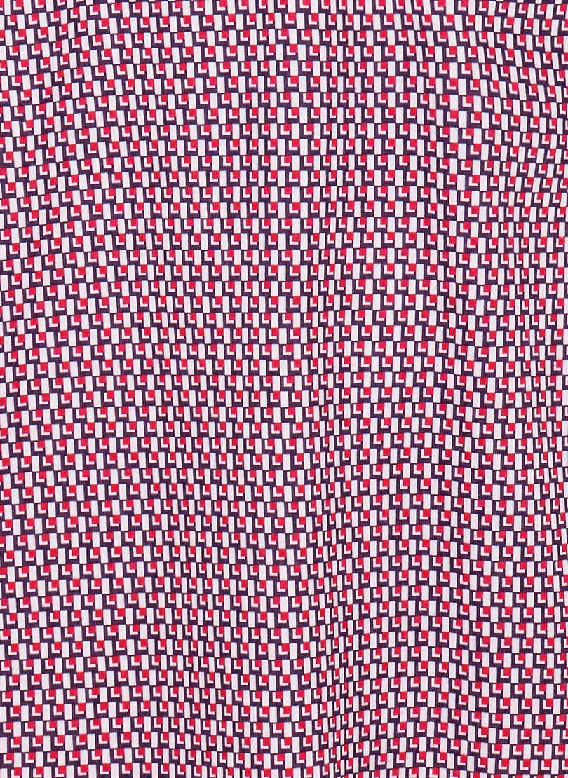 Trigema Pyjama »TRIGEMA Langarm Schlafshirt mit schickem Allover-Print« 1 tlg.