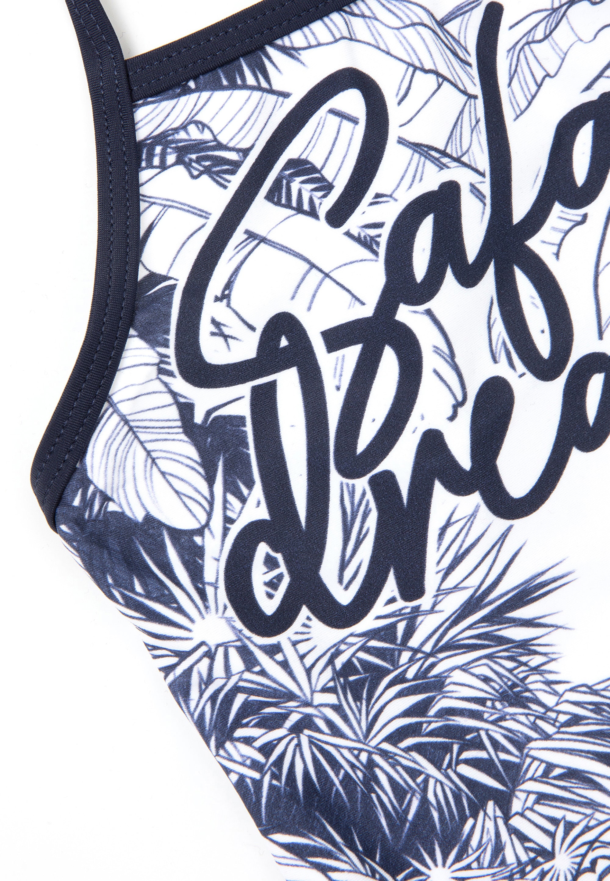 Gulliver Badeanzug, mit Dschungel-Print