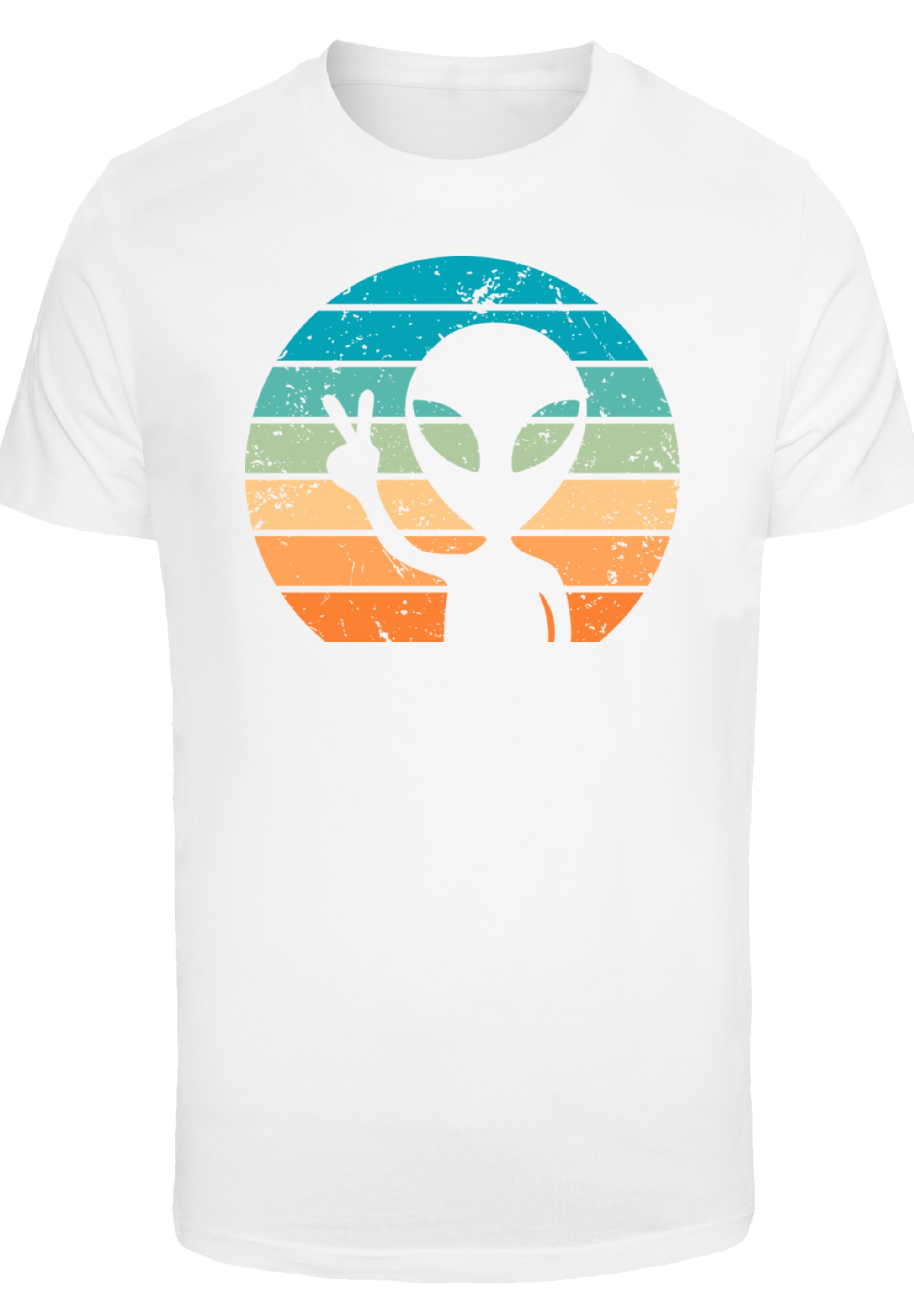 F4NT4STIC T-Shirt "Alien Piece Sonnenuntergang", Premium Qualität günstig online kaufen