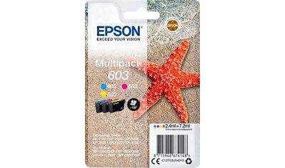 Epson Tintenpatrone »Multipack 603«, original Druckerpatrone 603 cyan/magenta/gelb kaufen