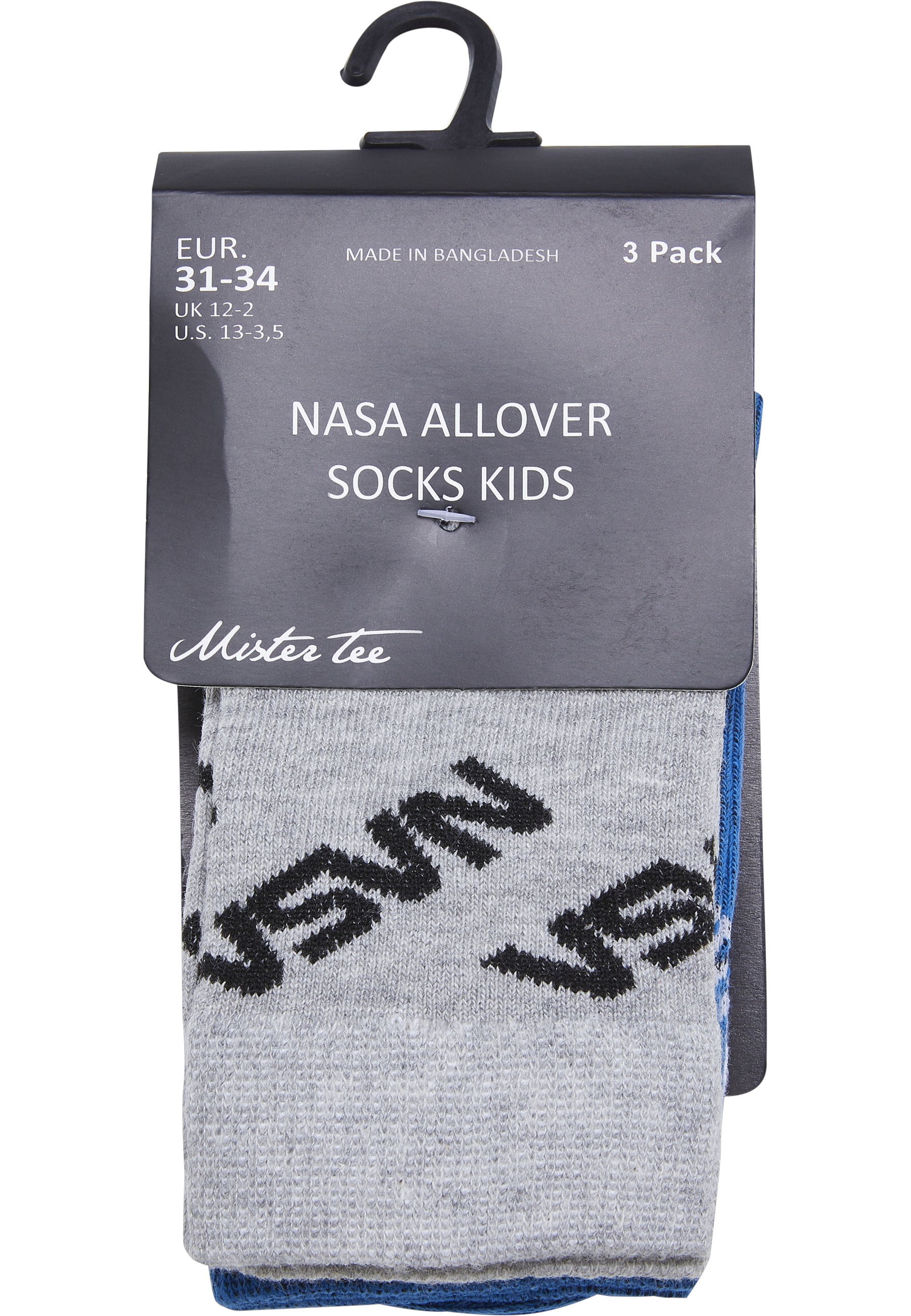 MisterTee Basicsocken »MisterTee Unisex NASA Allover Socks Kids 3-Pack« 1 Paar tlg.