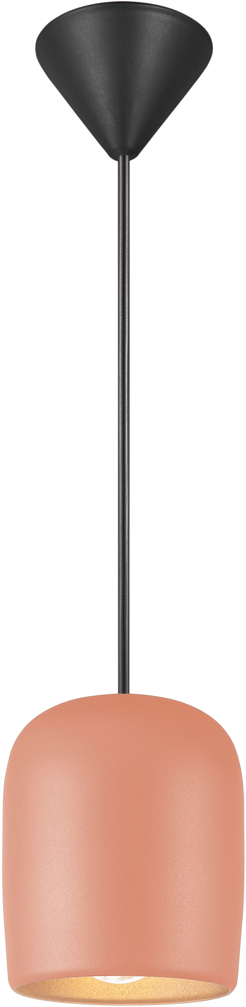 Nordlux Pendelleuchte »Notti«, Leuchtmittel E27 | ohne Leuchtmittel, kleines, organisches, elegant geformtes Pendel, Kippschalter am Kabel