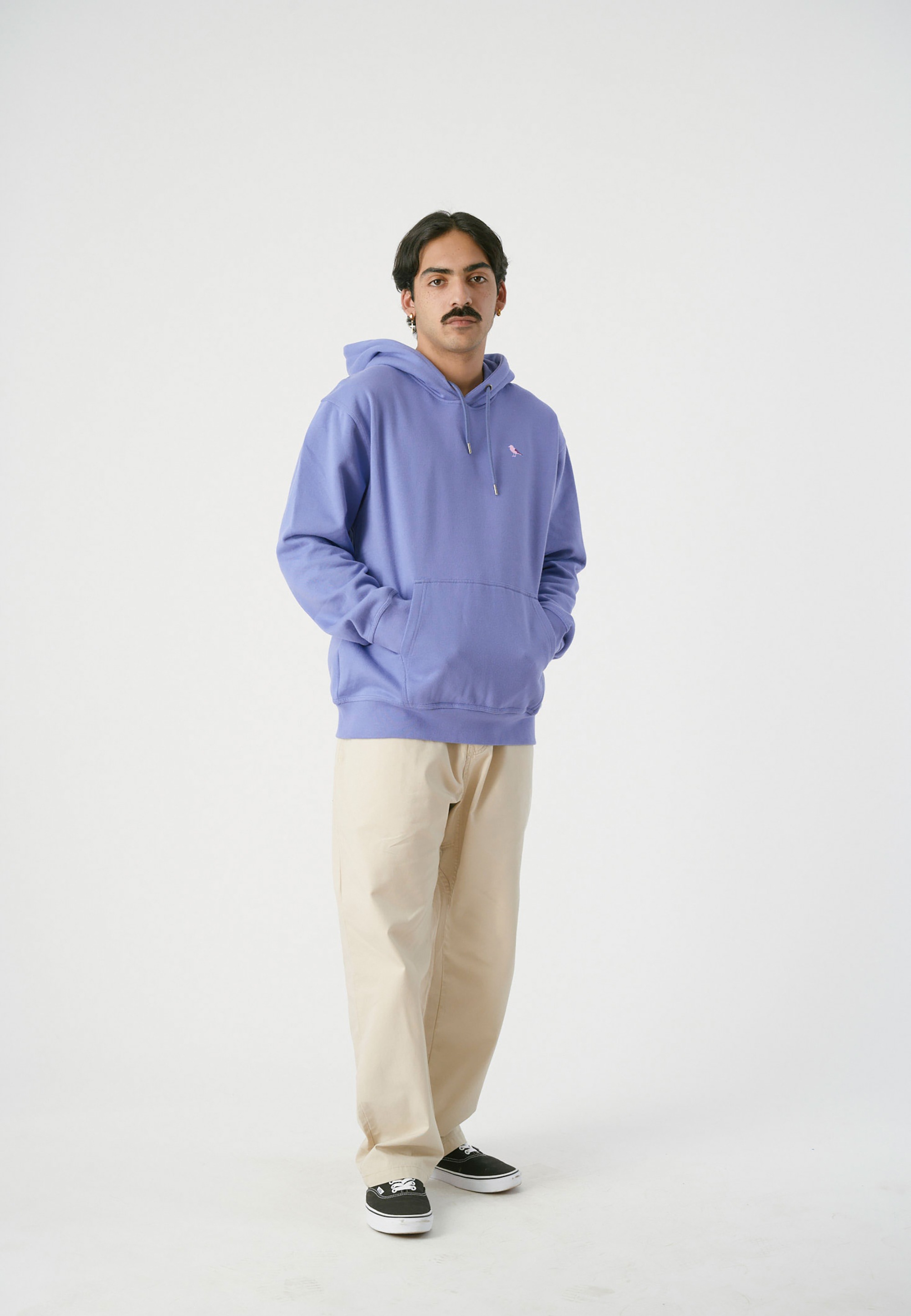 Cleptomanicx Kapuzensweatshirt »Embro Gull Mono«, mit kleiner Logostickerei