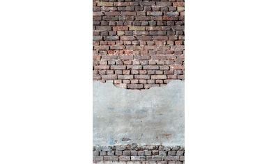 Fototapete »The Wall«, Steinoptik-urban-Motiv