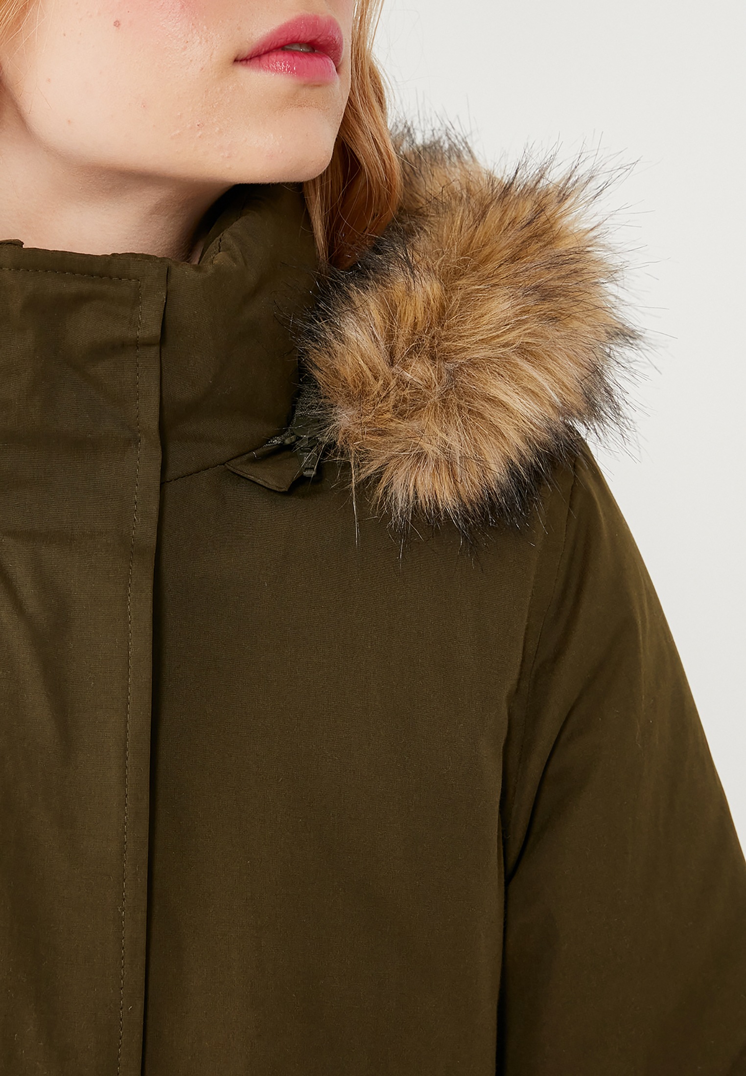 Mavi Parka »FUR PARKA«, Parka mit Innenfutter