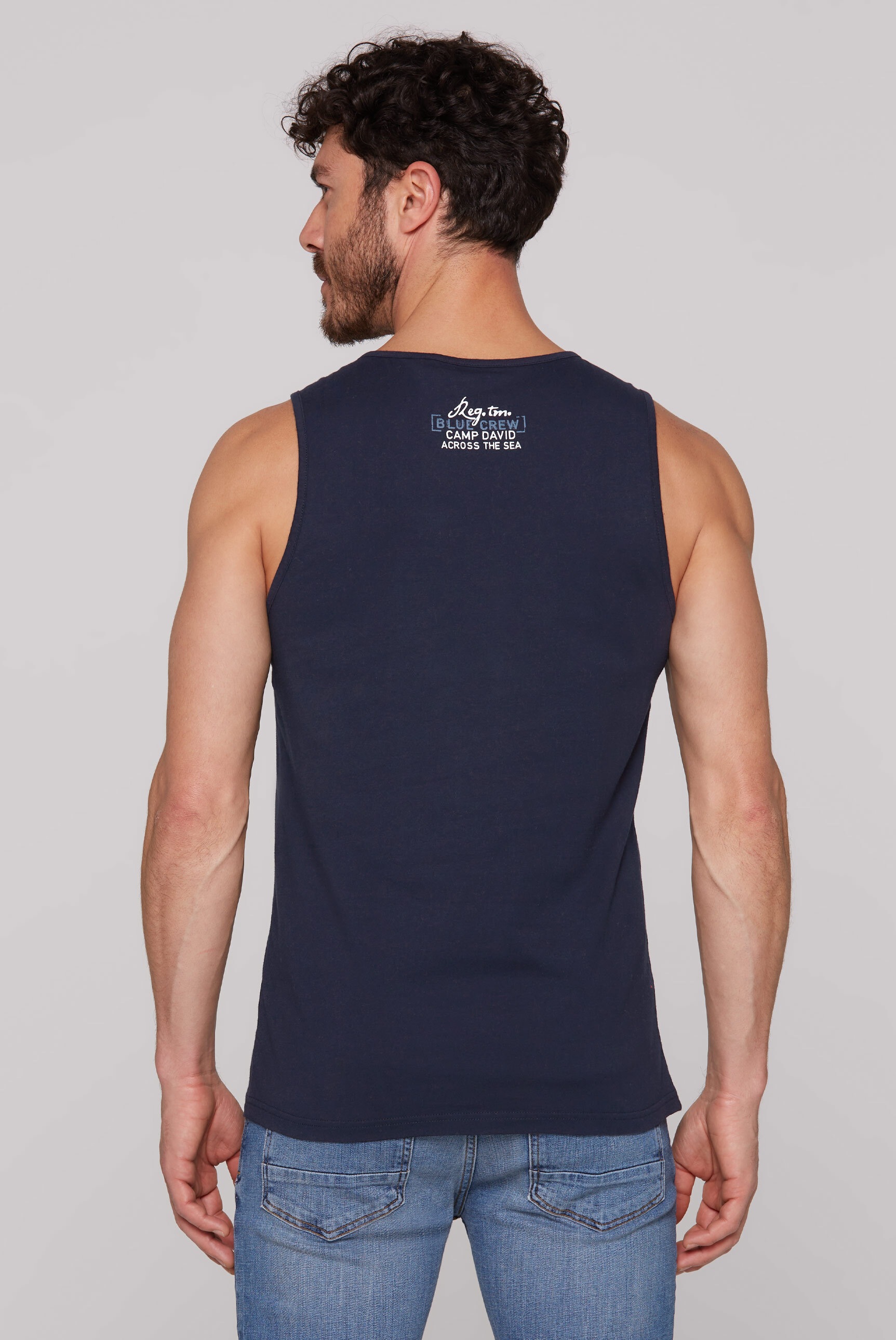 CAMP DAVID Tanktop, aus Baumwolle