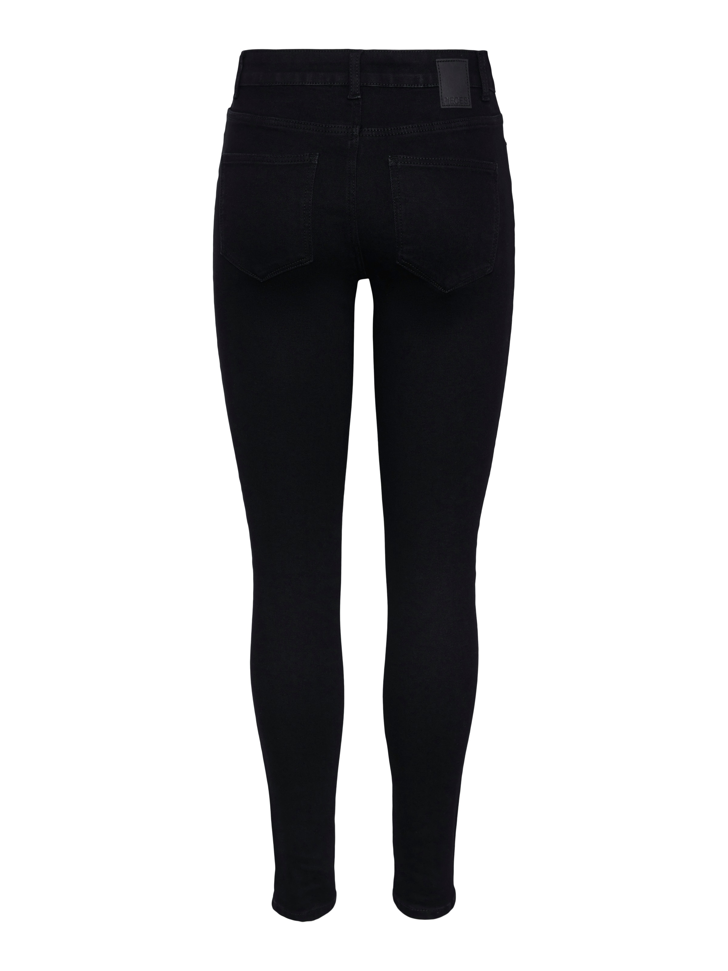 pieces Skinny-fit-Jeans "PCDANA MW SKINNY JEANS BL102 NOOS BC" günstig online kaufen