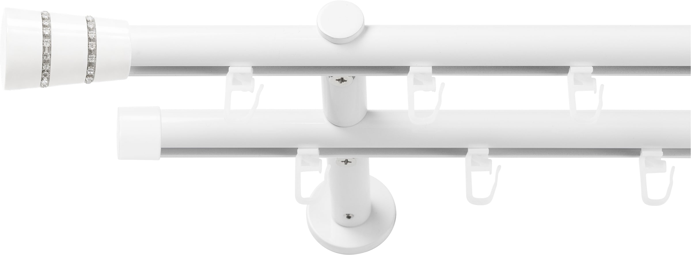 SN DECO GROUP Ø 19 mm 2 läufig-läufig Fixmaß;kürzbar