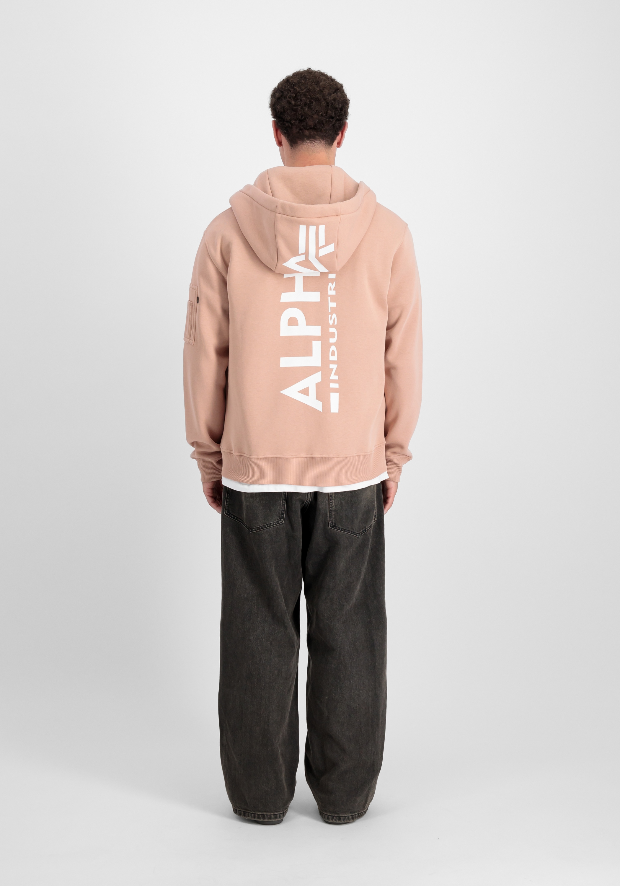 Alpha Industries Hoodie »Alpha Industries Men - Hoodies Back Print Zip Hoodie«