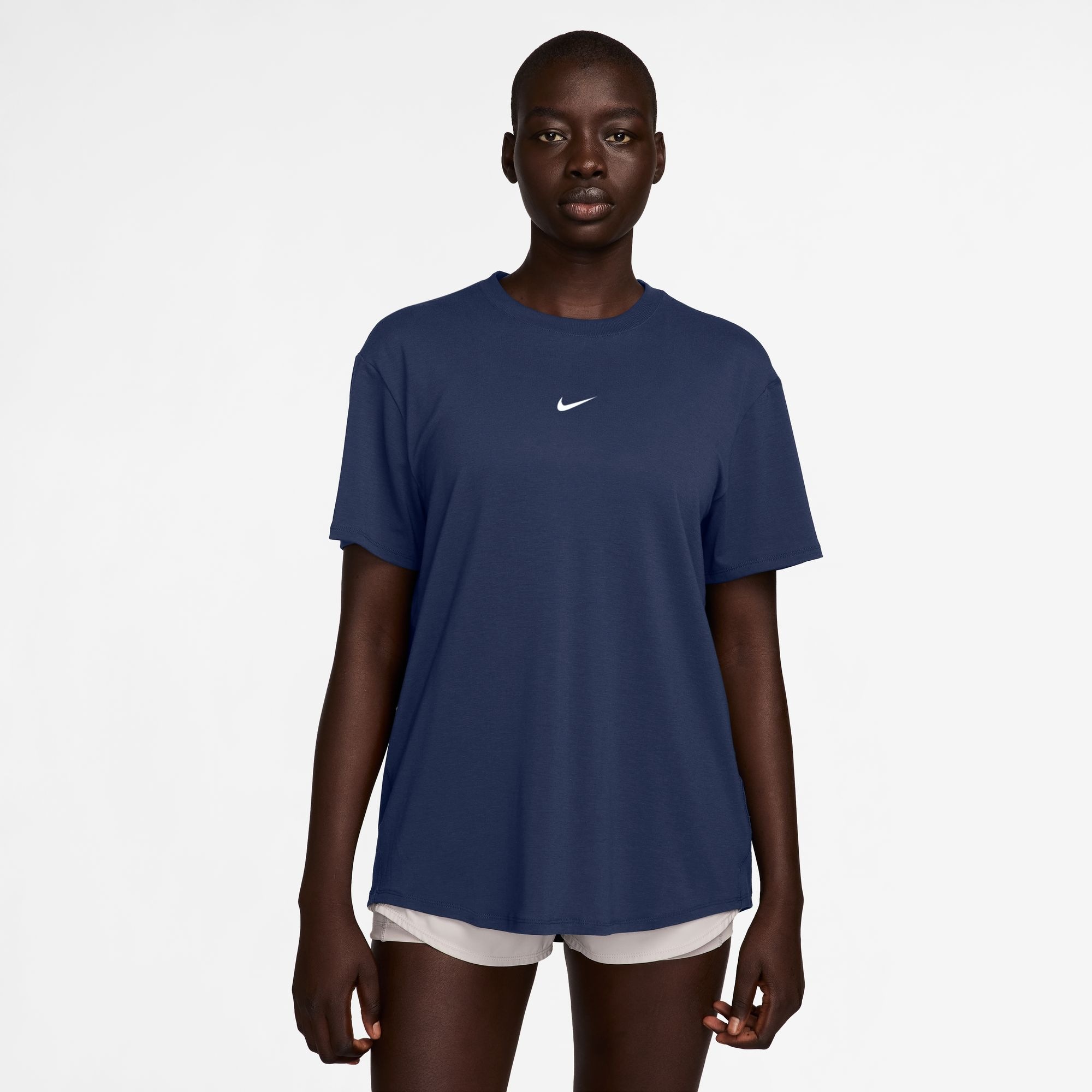 Nike T-Shirt "W NK ONE RELAXED DF SS TOP" relaxte Schnittform, kurze Ärmel, sportlicher Stil