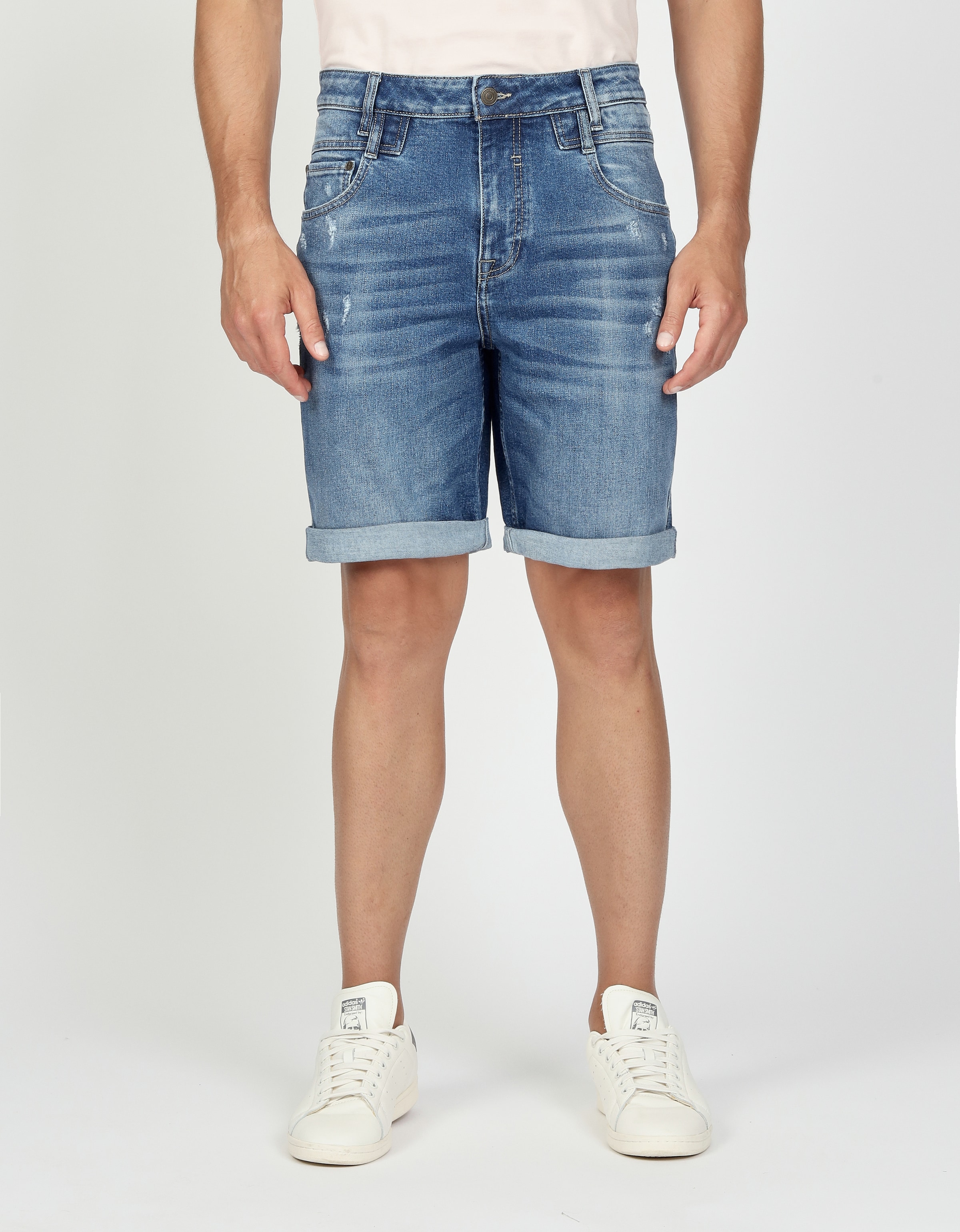 GANG Jeansshorts "94MARCO", mit Doppelbunddetail, Relaxed Fit günstig online kaufen