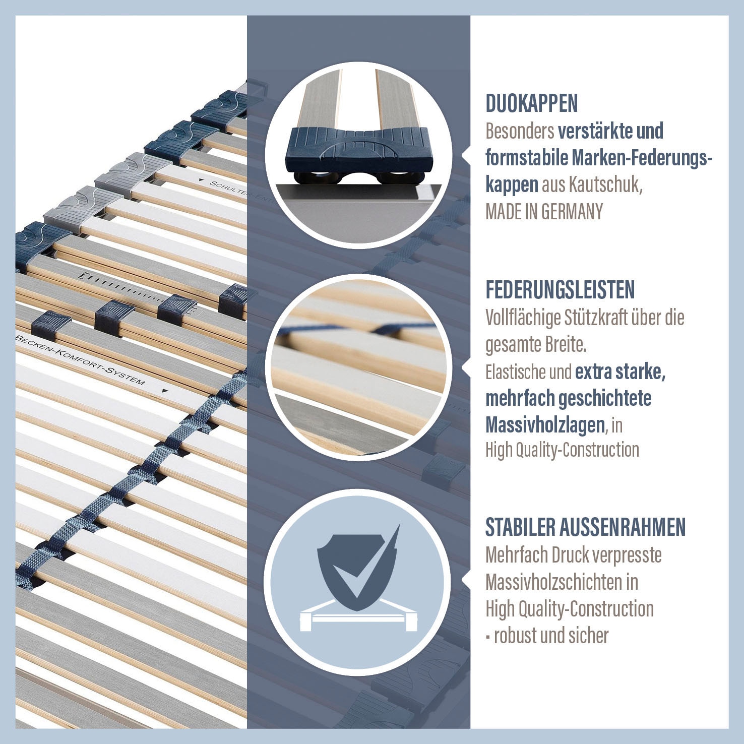 Beco Lattenrost "Perfekta 200" Lattenrost in verschiedenen Größen, extra st günstig online kaufen