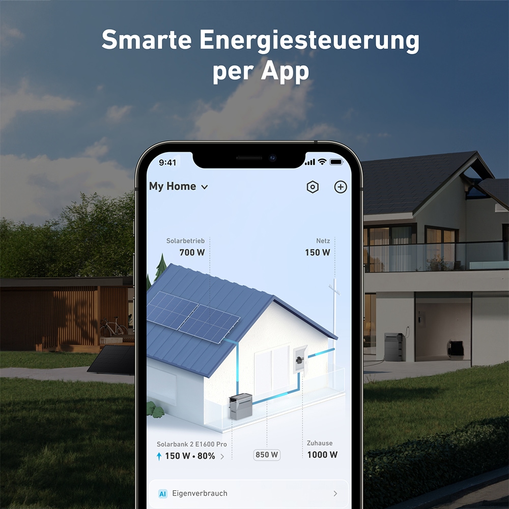 offgridtec Strommessgerät »Anker SOLIX Smarter Stromzähler 3-phasig 120A für E1600 Pro / Plus«, präzise 1-Watt Leistungsanpassung