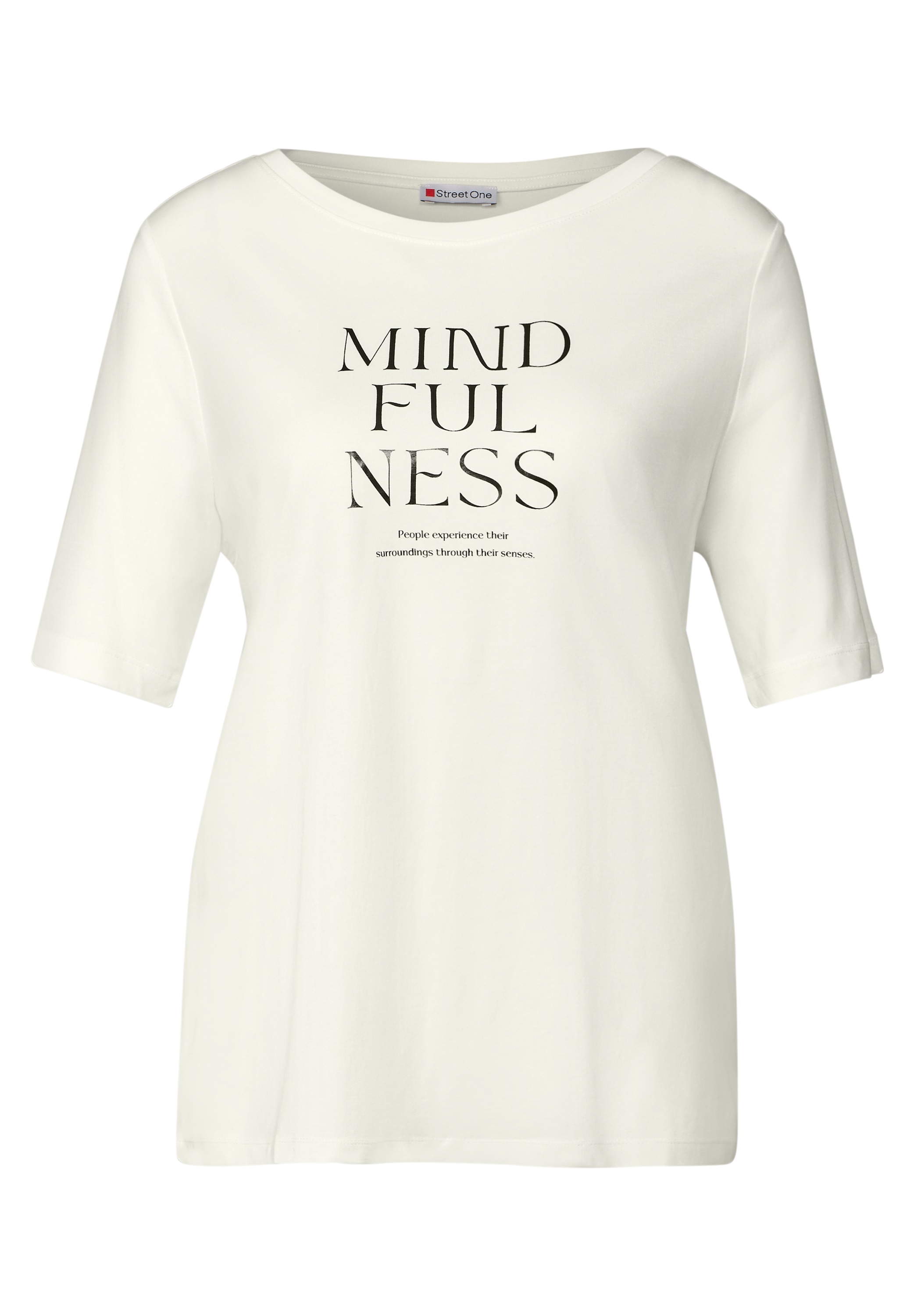 STREET ONE T-Shirt, mit Schriftzug