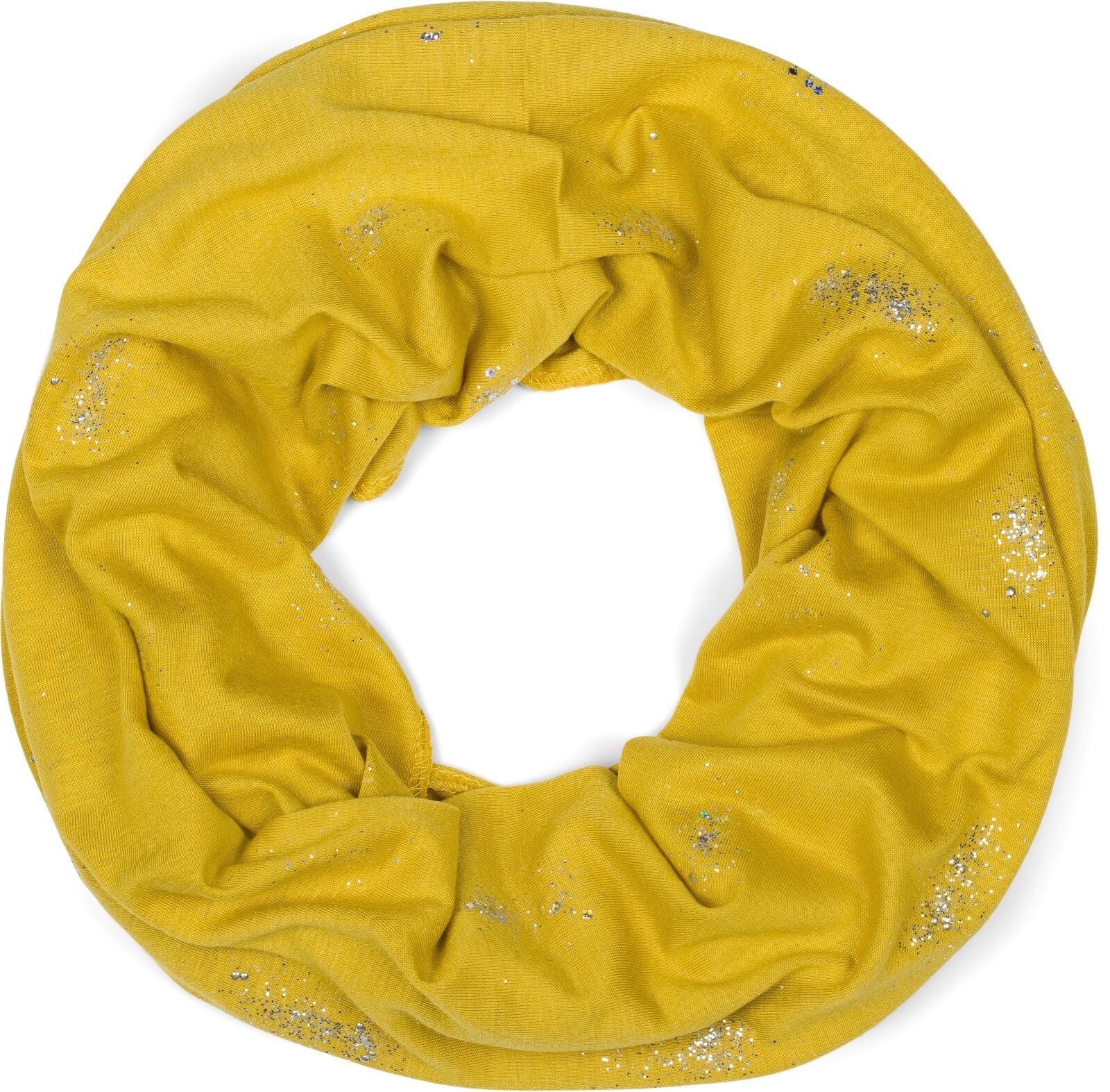 styleBREAKER Loop »Loop Schal mit Glitzer und Pailletten Punkte« 1 Stk.