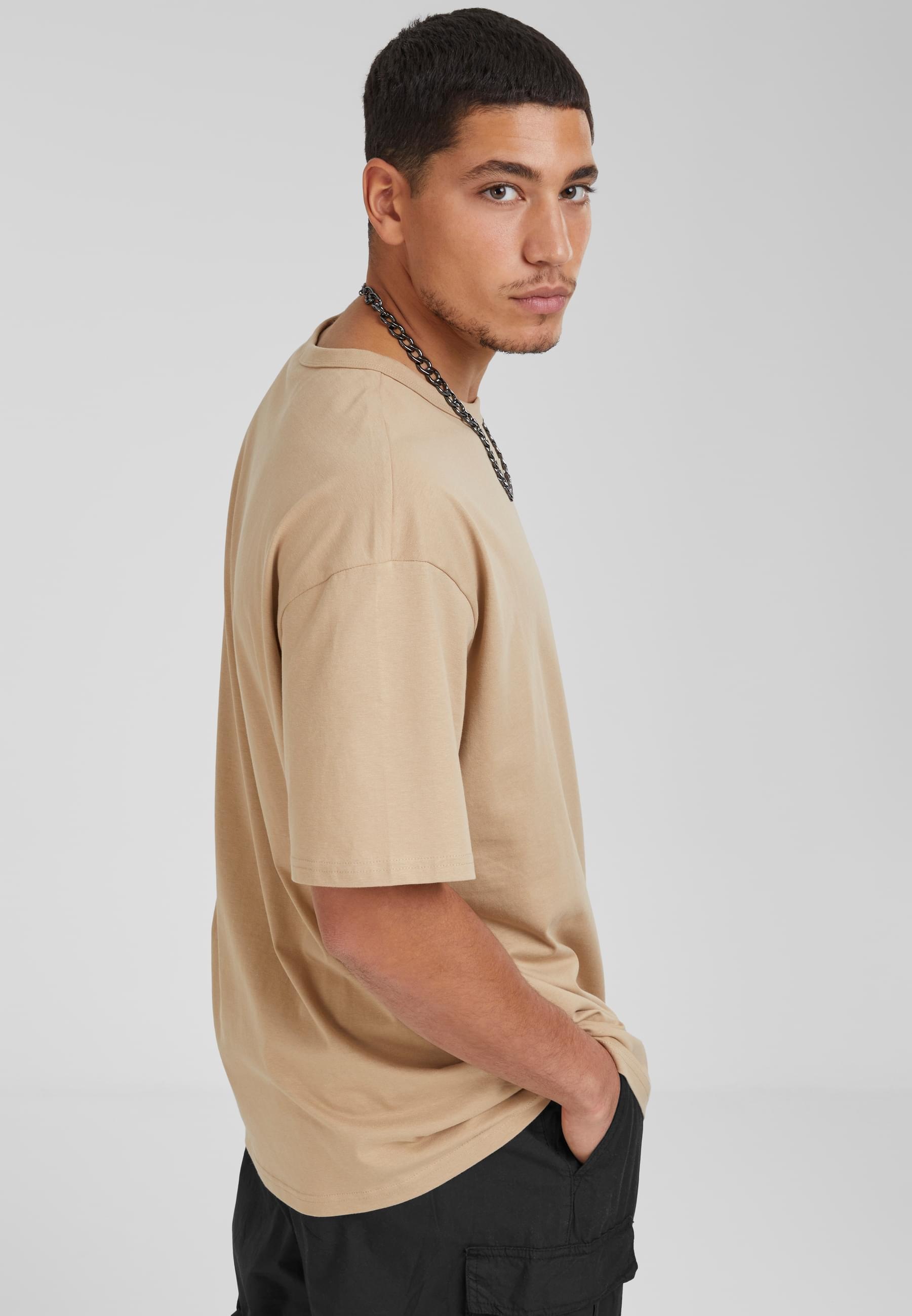 URBAN CLASSICS T-Shirt »Urban Classics Herren Organic Basic Tee«, (1 tlg.)