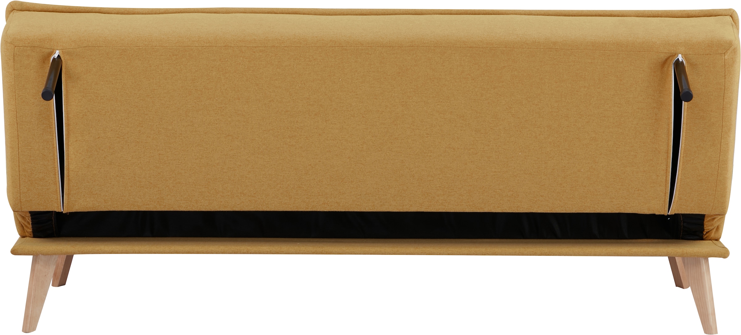 INOSIGN Schlafsofa »MENDOTA, 181 cm, 3-Sitzer mit Schlaffunktion,«, verstellbarer Rückenlehne, Klappmechanismus, Webstoff