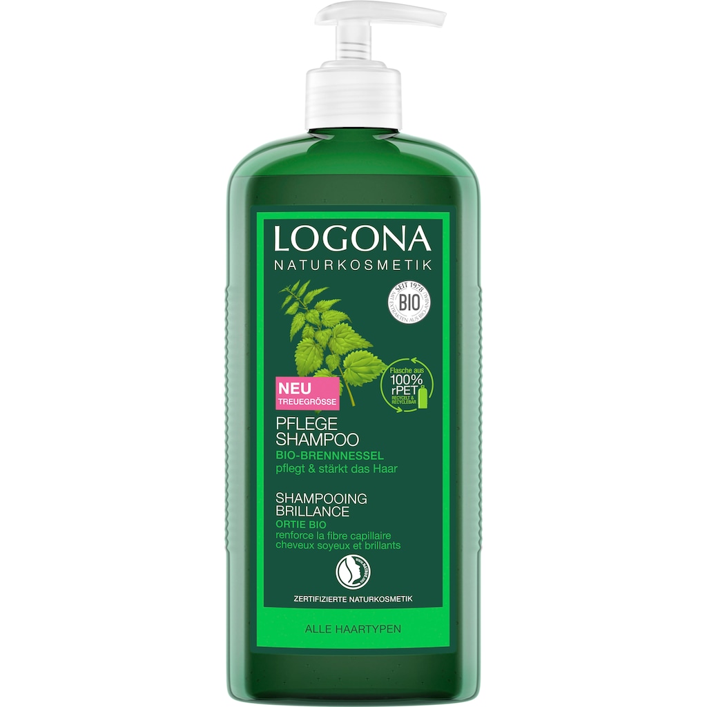 LOGONA Haarshampoo »Logona Pflege Shampoo Bio-Brennnessel«