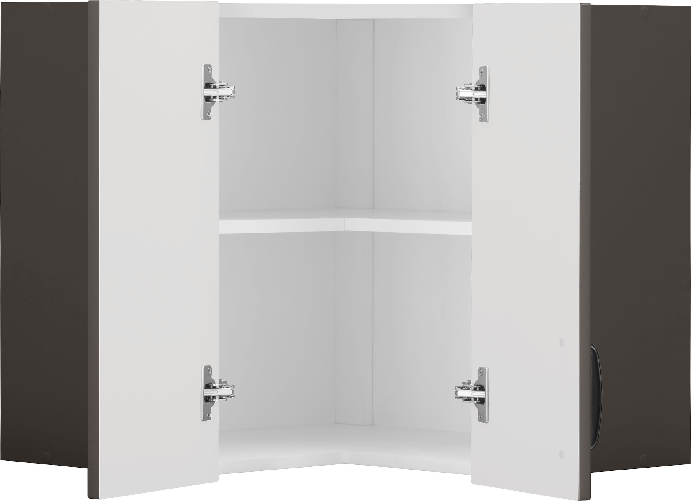 wiho Küchen Eckhängeschrank »Erla«, 60 cm breit mit Kassettenfront