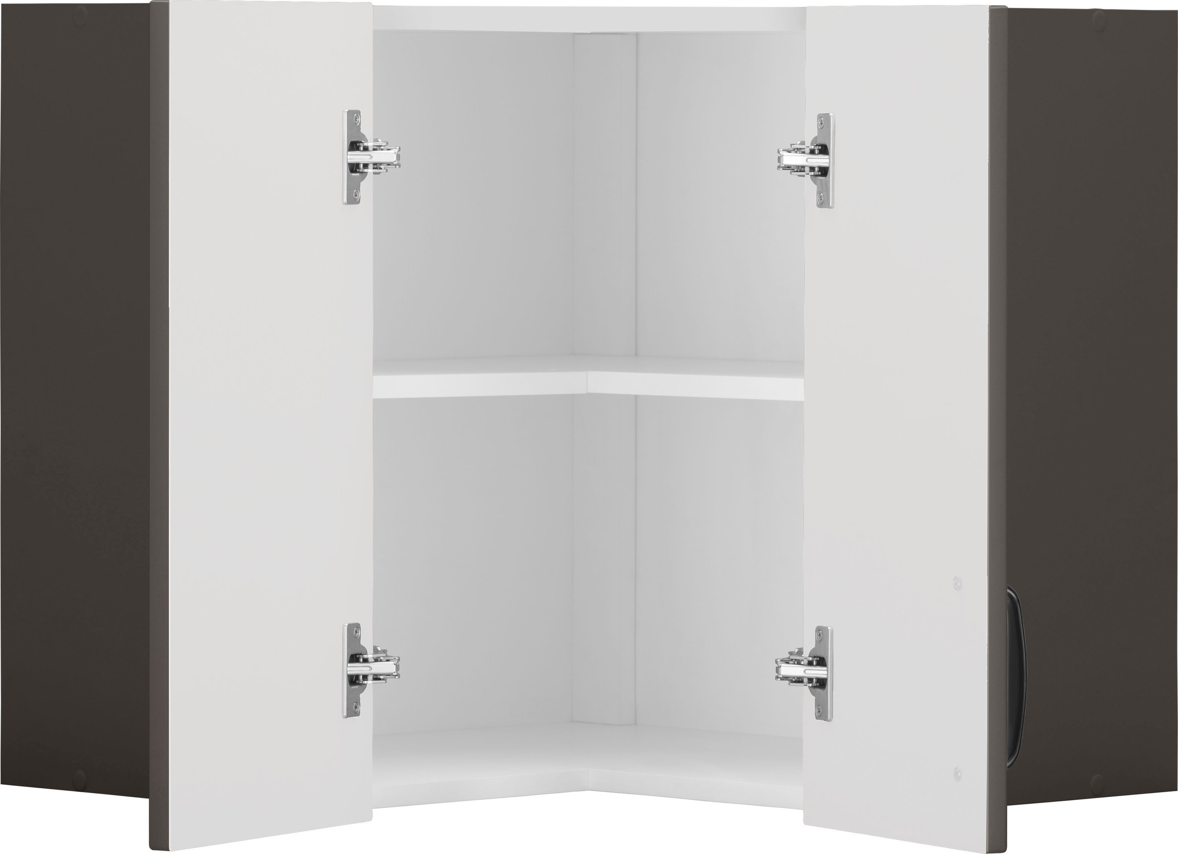 Thumbnail - wiho Küchen Eckhängeschrank "Erla, TOPSELLER" 60 cm breit mit Kassettenfront