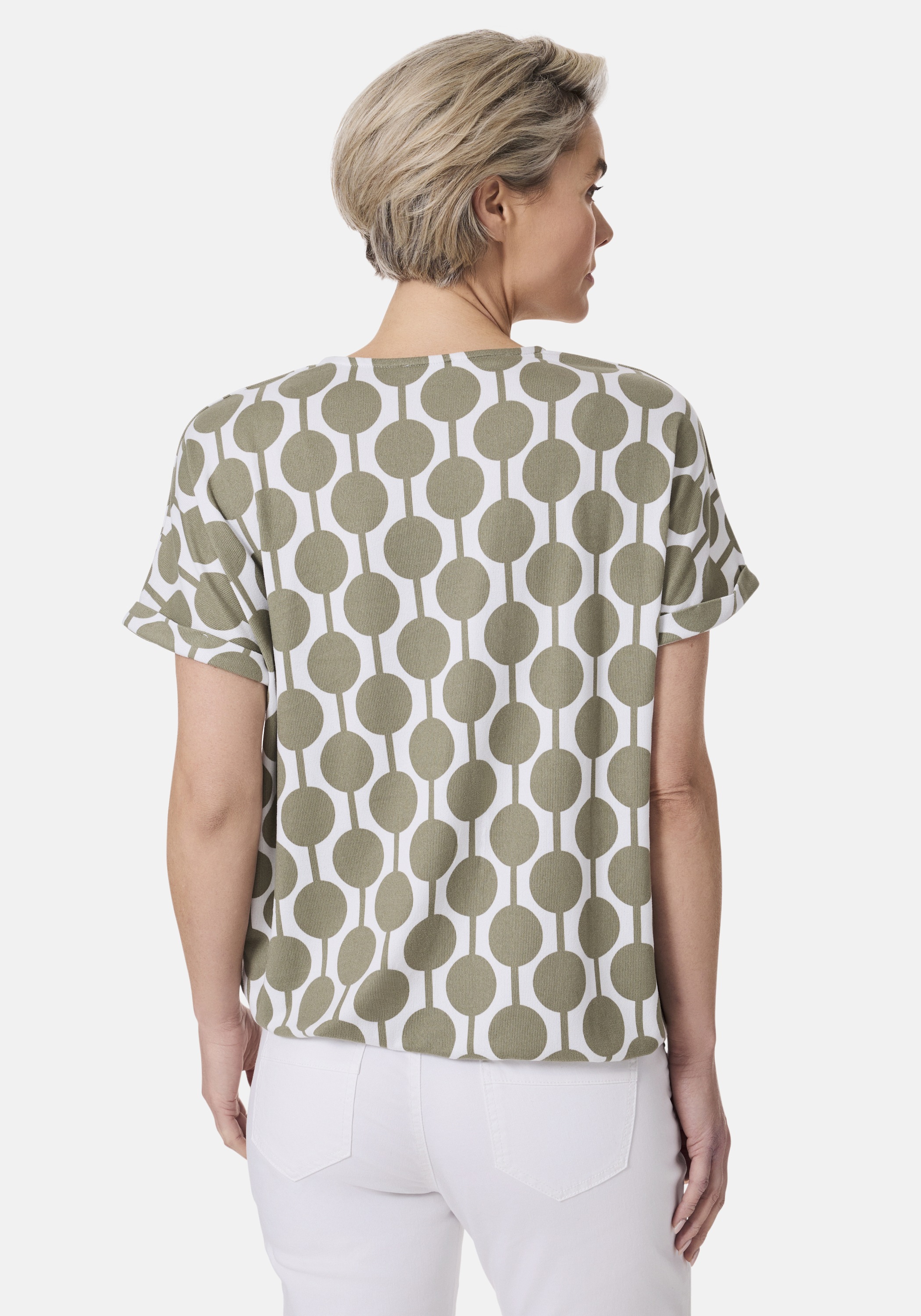 STOOKER WOMEN Kurzarmshirt "CLEA Print T-Shirt", Regular Fit T-Shirt Spitze günstig online kaufen