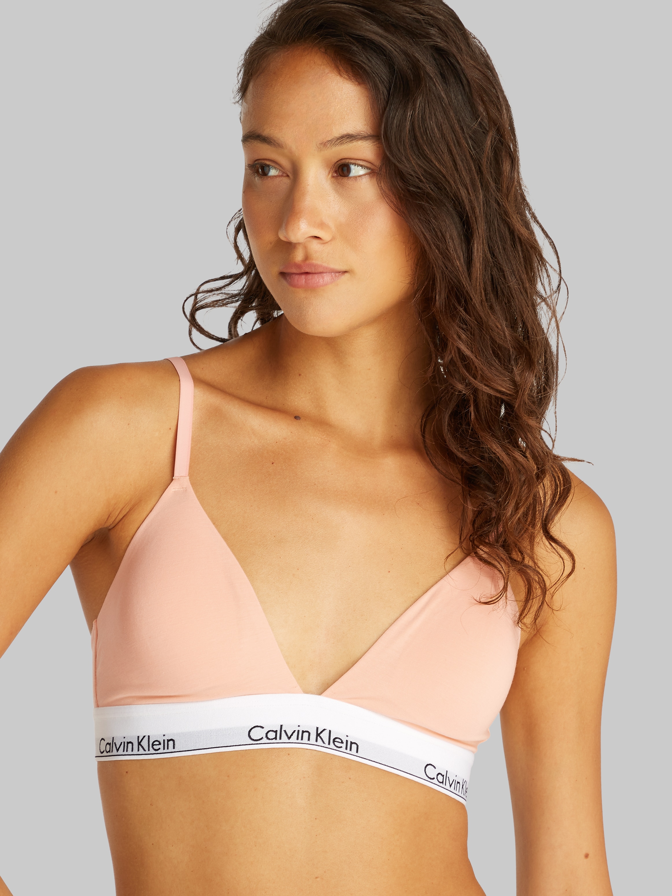 Calvin Klein Underwear Triangel-BH »LGHT LINED TRIANGLE«, mit CK-Logo am Bund