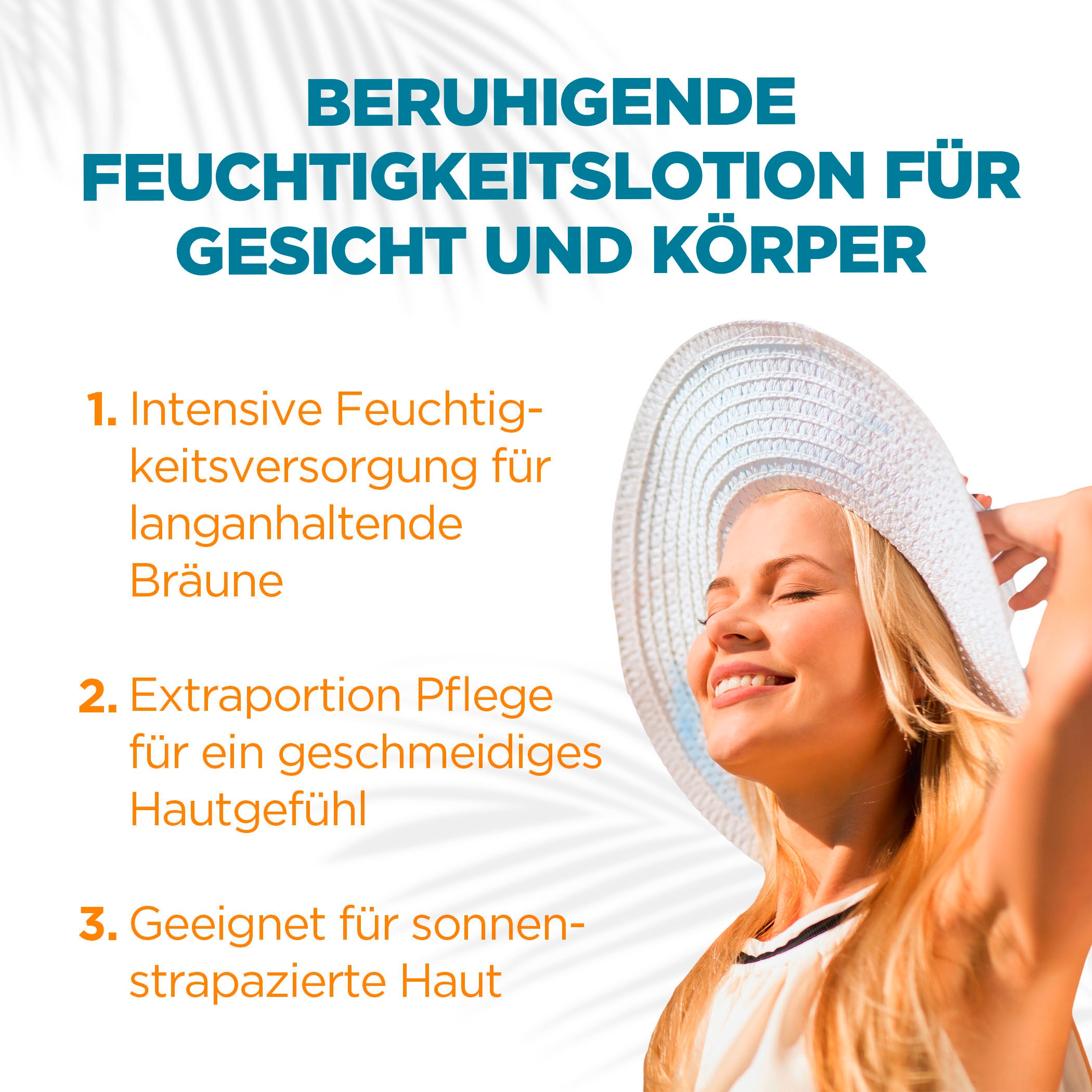 GARNIER After Sun-Milch »Garnier After Sun 24h Feuchtigkeits-Milch«, mit hoher Wirksamkeit