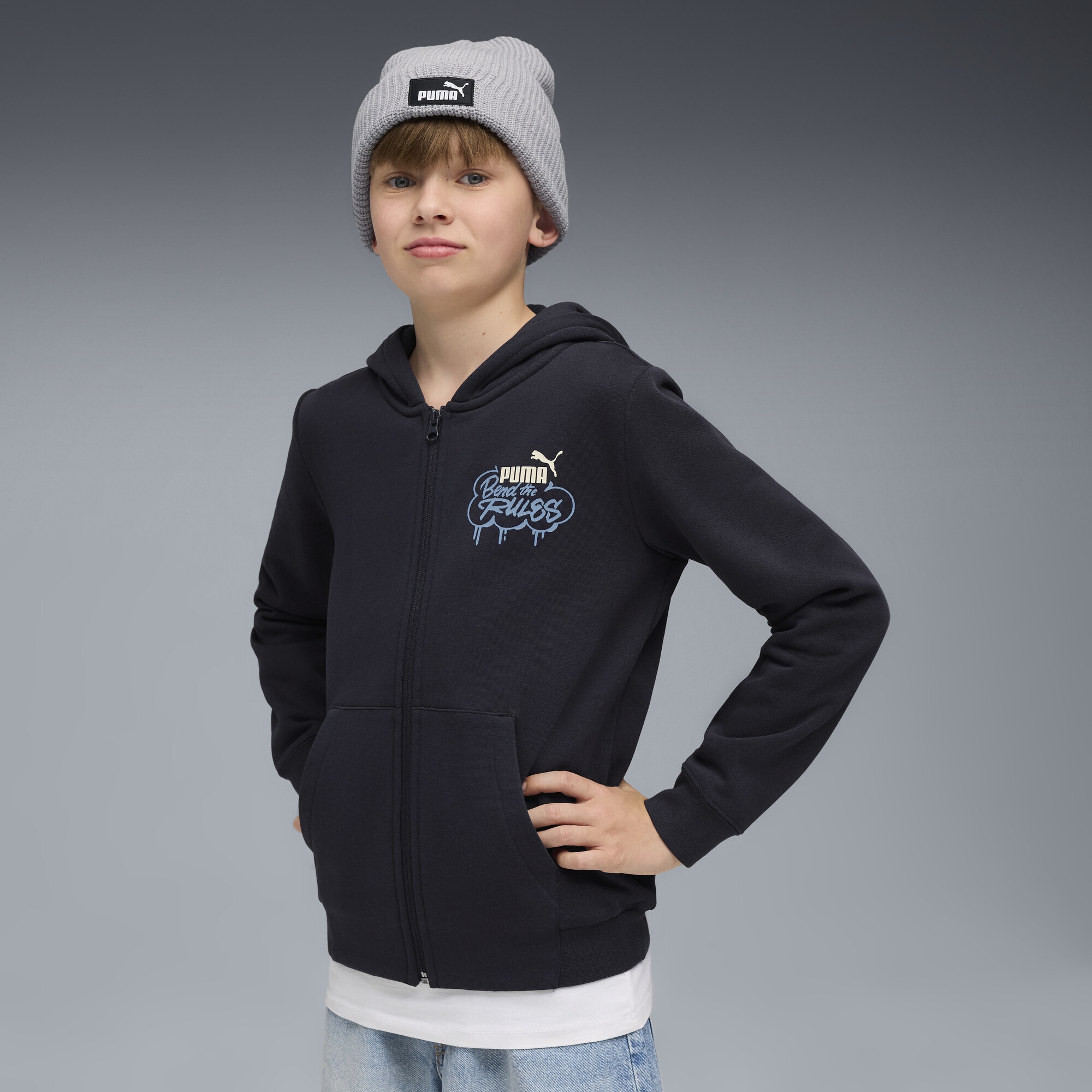 PUMA Sweatjacke »MID90s Jacke mit Reißverschluss Jungen«