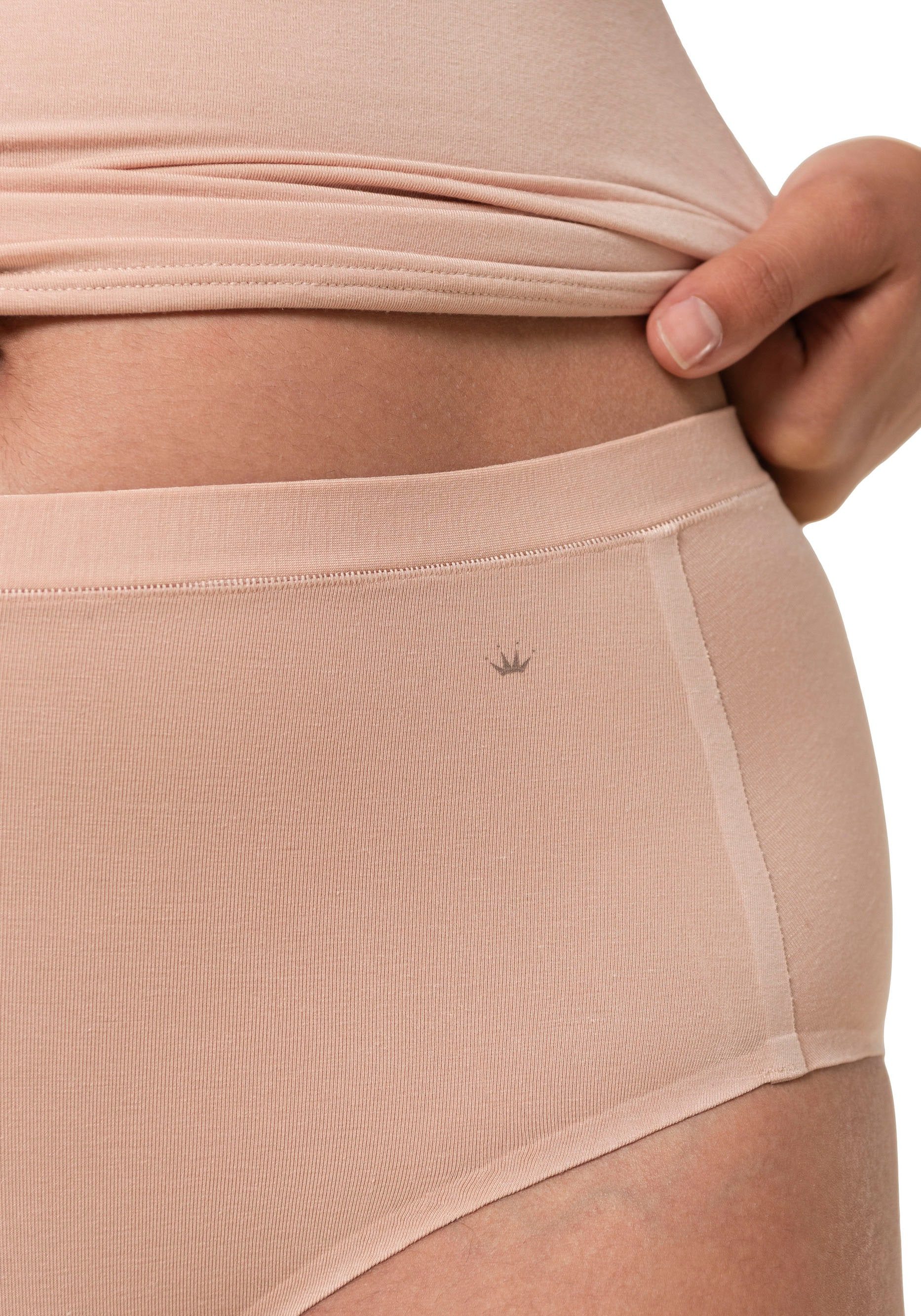 Triumph Maxislip »Smart Natural Maxi EX 2P«, (2 St.), Panty schlicht und weich, Slip