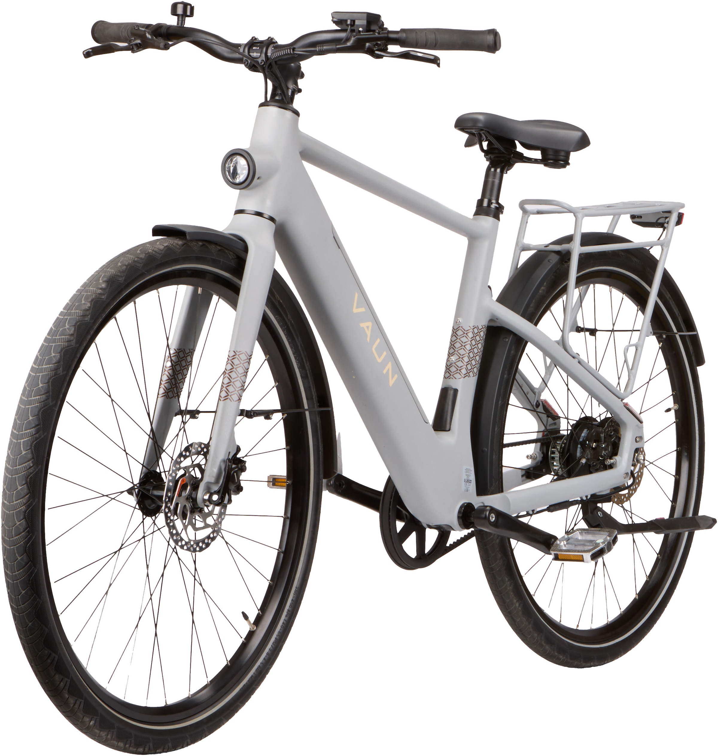 Vaun »VAUN Sight Cityrad« Heckmotor 250 W (mit integr. Akku), Elektrofahrrad für Alltag und Einkauf