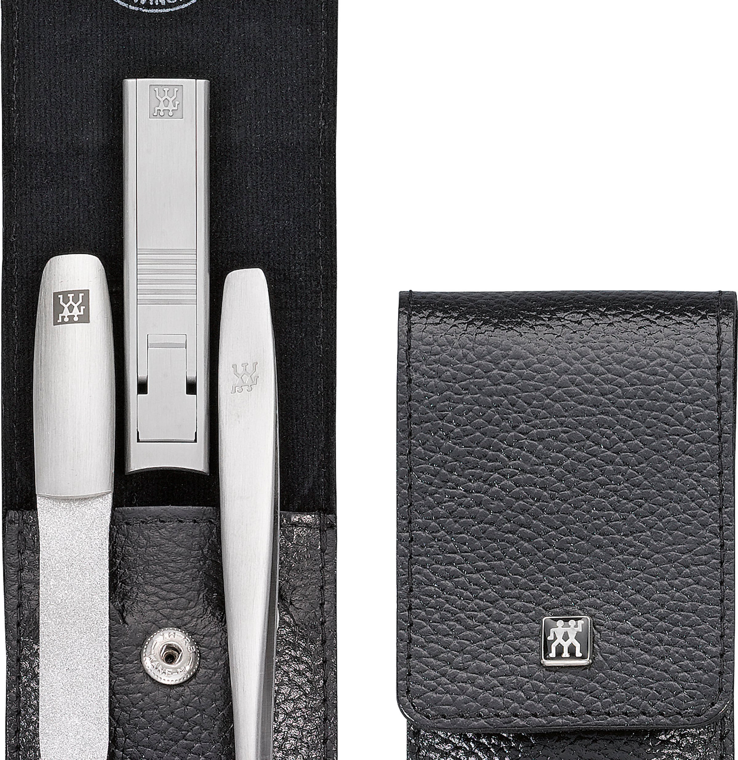 Zwilling Maniküre-Etui »TWINOX ASIAN COMPETENCE DRUCKKNOPF-ETUI SCHWARZ«, (3  tlg.), mit Nagelknipser bestellen | BAUR