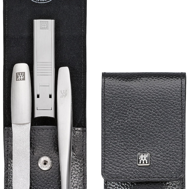 ASIAN Maniküre-Etui SCHWARZ«, tlg.), (3 bestellen COMPETENCE DRUCKKNOPF-ETUI »TWINOX | mit BAUR Zwilling Nagelknipser