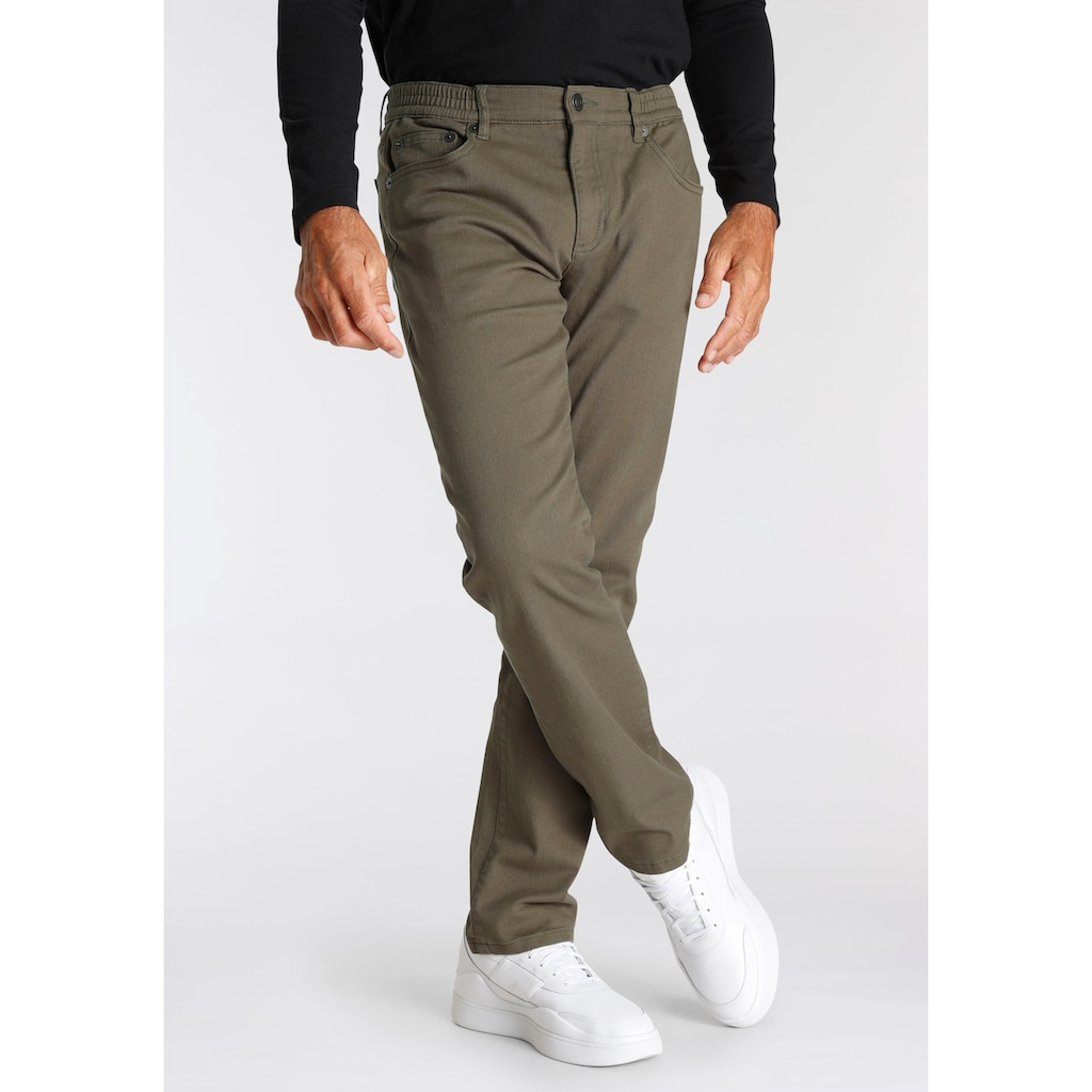 Man's World Dehnbund-Hose, Stretch - bequem mit seitlichem Gummizug