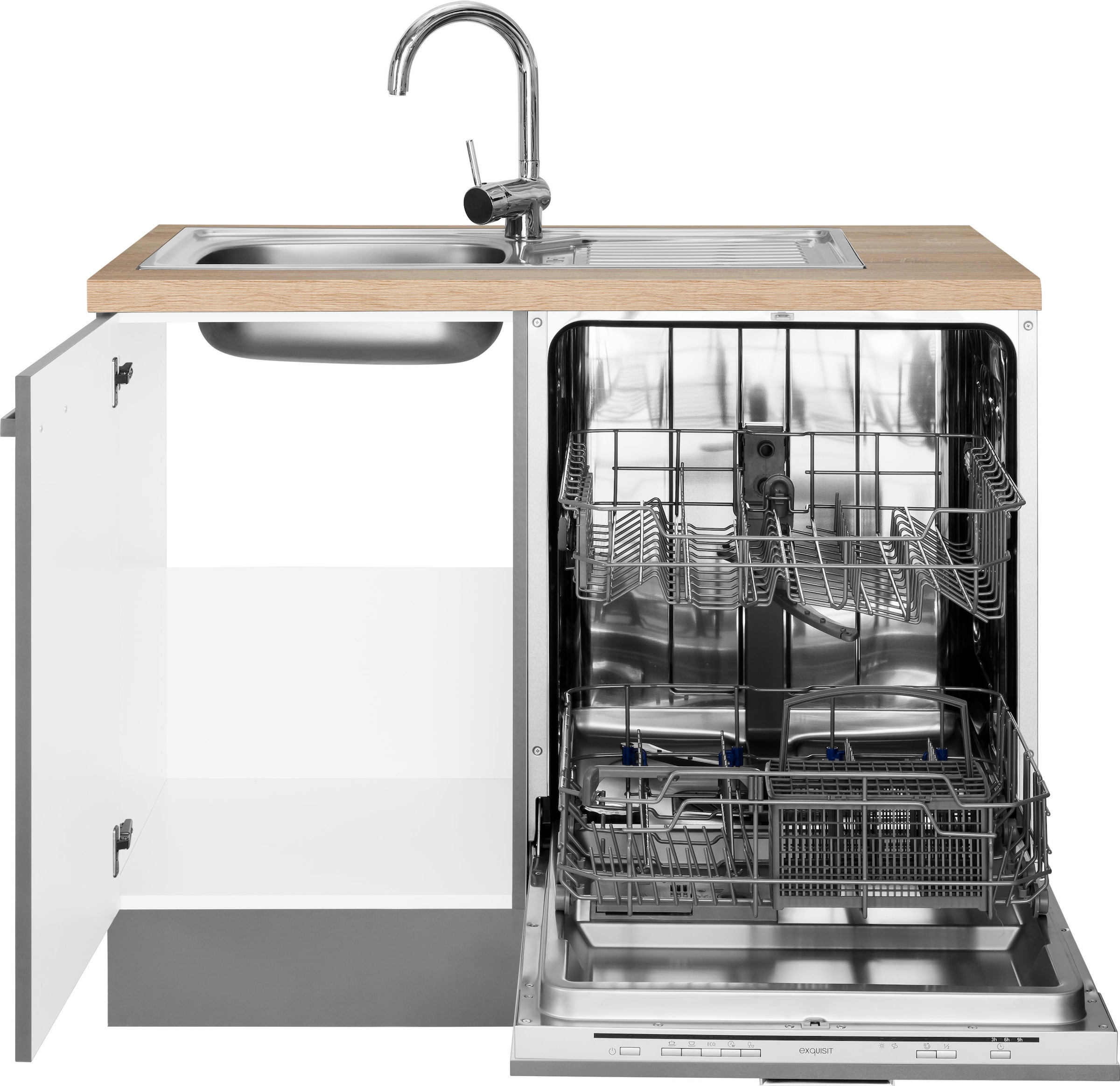 OPTIFIT Winkelküche »Parma«, ohne E-Geräte, Stellbreite 215x175 cm