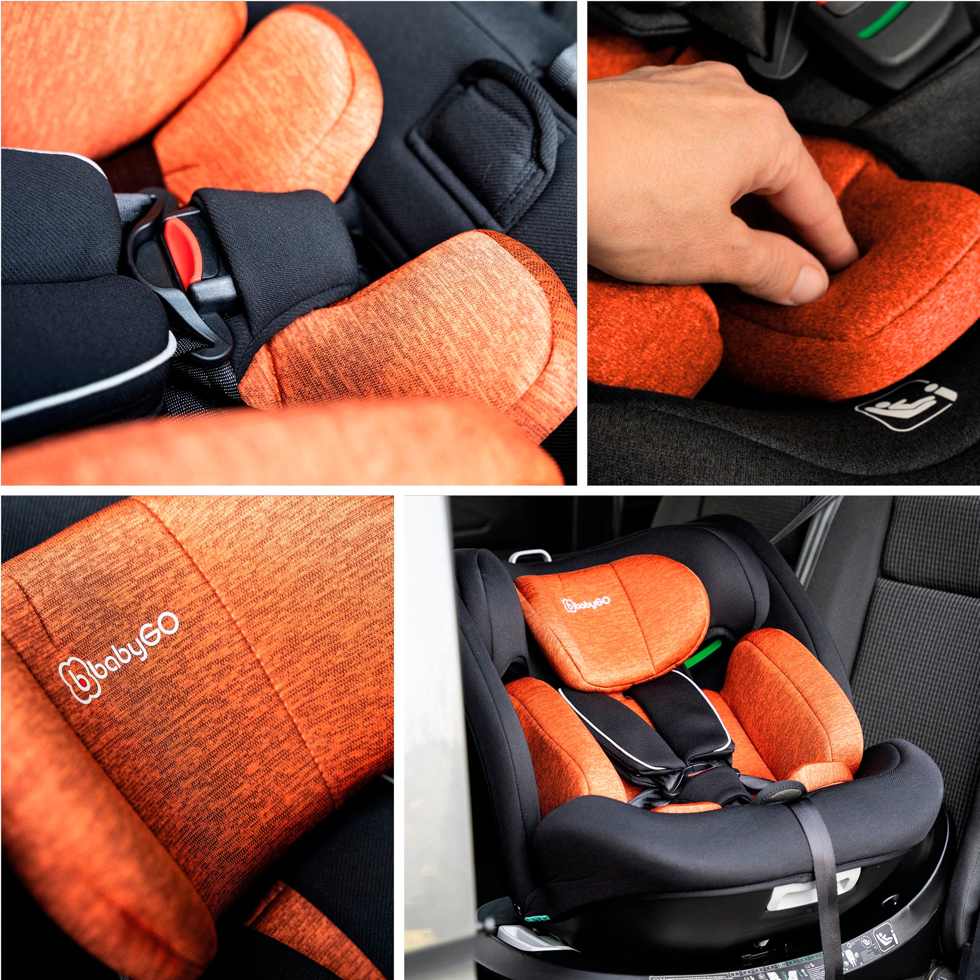 BabyGo Autokindersitz »Protection 360 Grad«