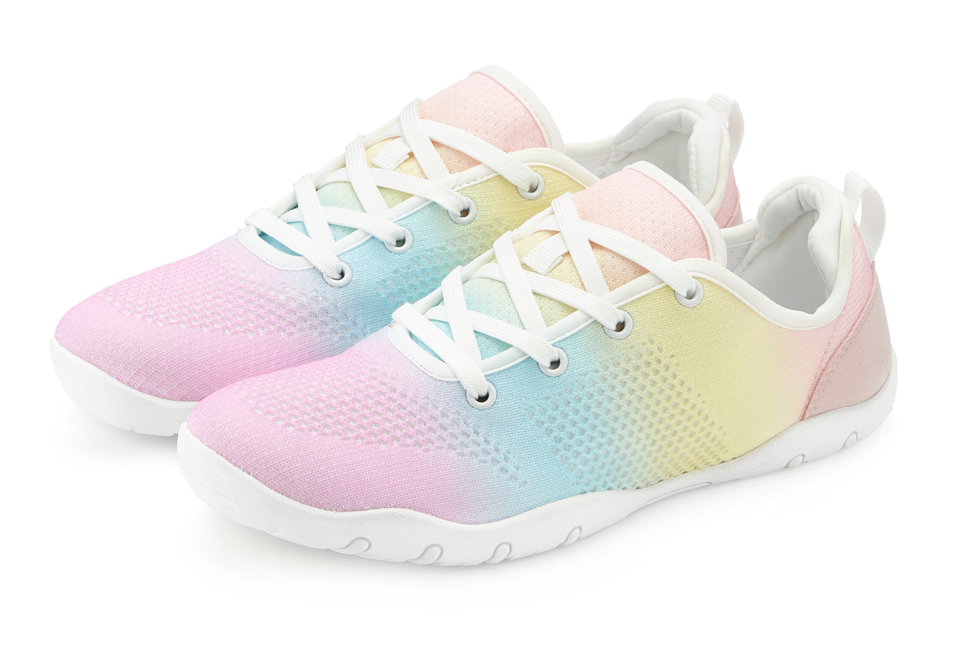 Vivance Sneaker "Schnürhalbschuh," mit leichter Sohle und modischem Farbverlauf VEGAN