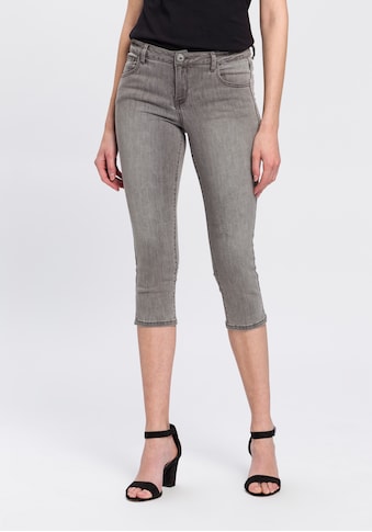 Caprijeans »Ultra-Stretch«, Mid-Waist