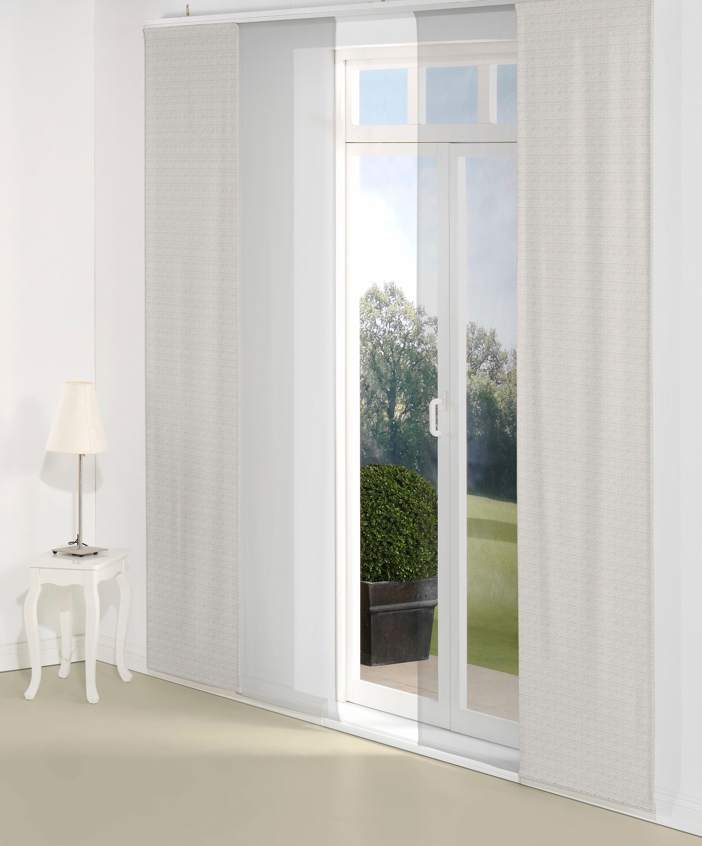 Wirth Schiebegardine "Berwick" Paneelwagen 1 Stk. tlg. günstig online kaufen