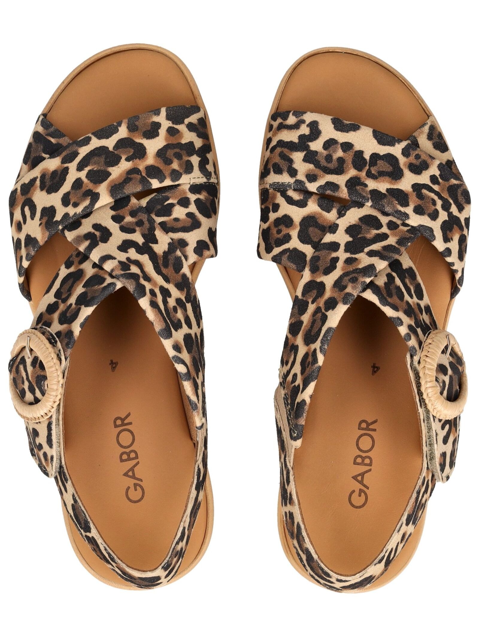 Gabor Keilsandalette »Gabor Sandalen Leder«