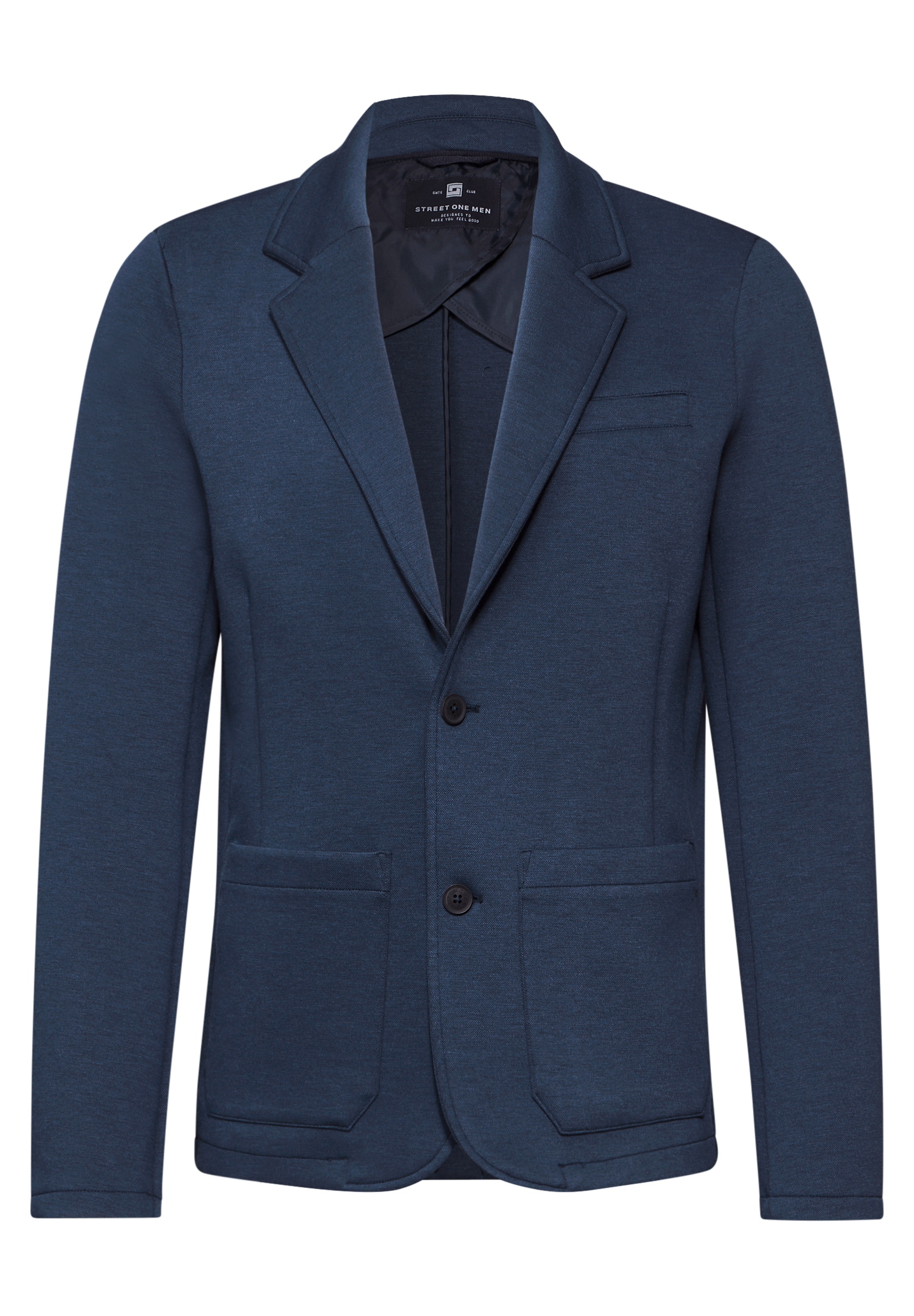 STREET ONE MEN Blouson, ohne Kapuze, aus elastischem Materialmix