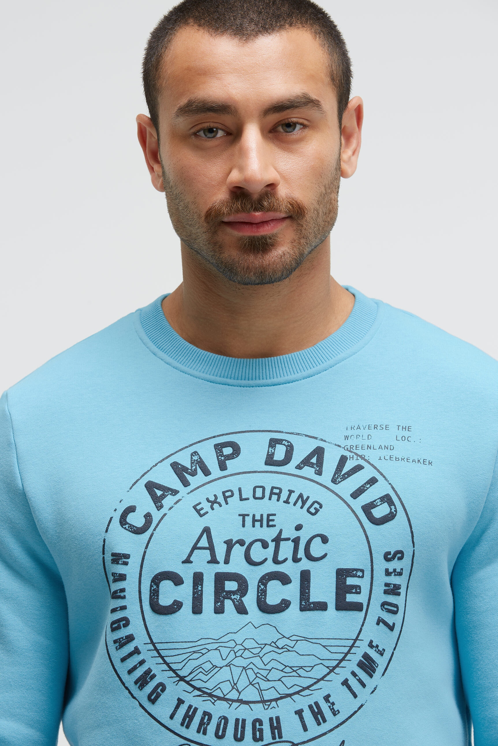CAMP DAVID Sweater, mit weicher Innenseite
