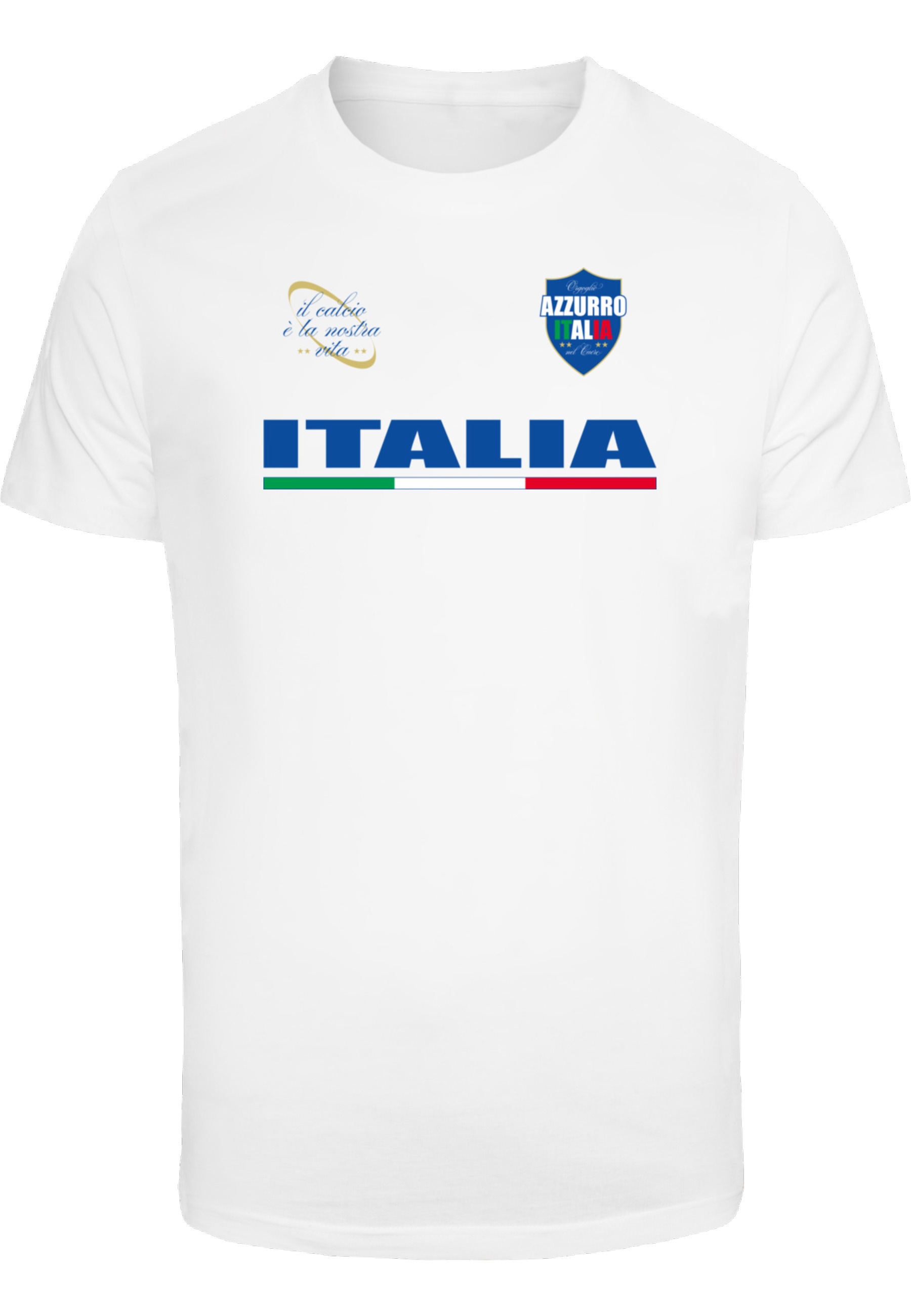 MisterTee T-Shirt »MisterTee Italia Trikot Tee« 1 Stk.