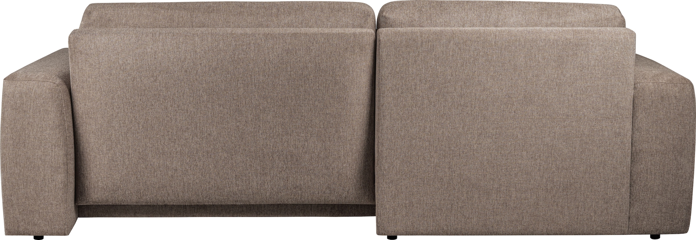 Home affaire Schlafsofa »Noord Schlafecksofa, Breite 250 cm« Cord, Struktur, Webstoff, mit Wellenunterfederung, Massivholzrahmen
