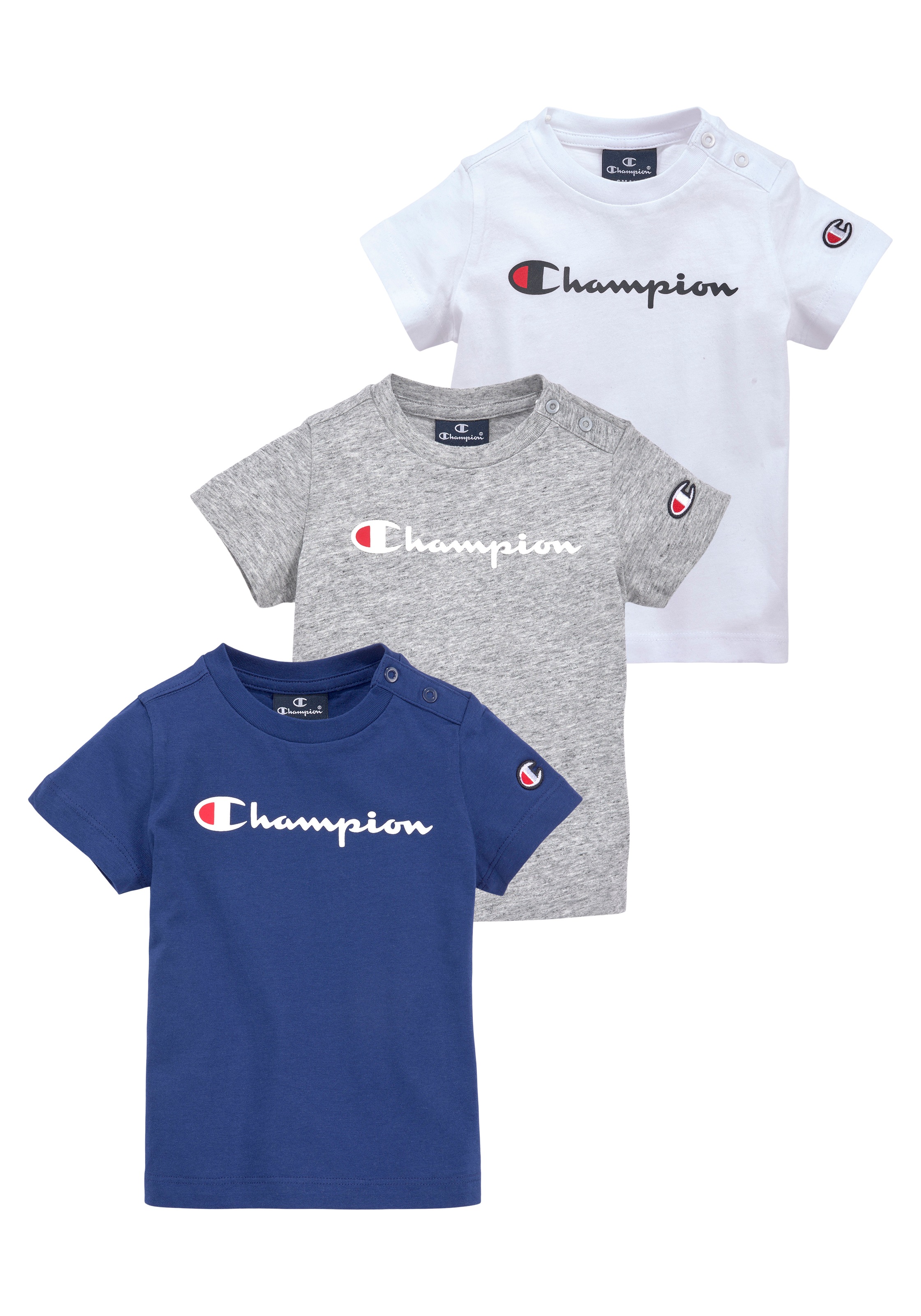 (Packung, 3 T-Shirt pack 3 T-Shirt«, Champion | bestellen Classic »Toddler tlg.) BAUR